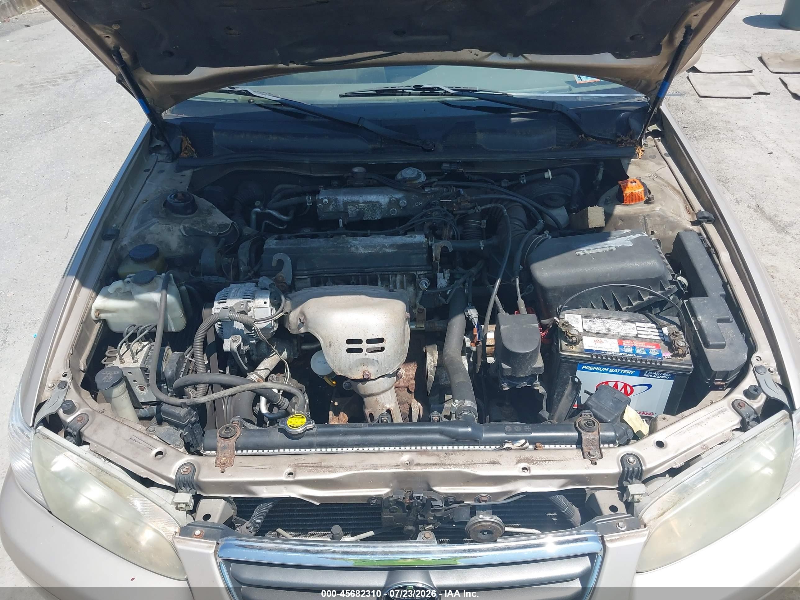 2001 Toyota Camry Le Tan vin: 4T1BG28K91U086761