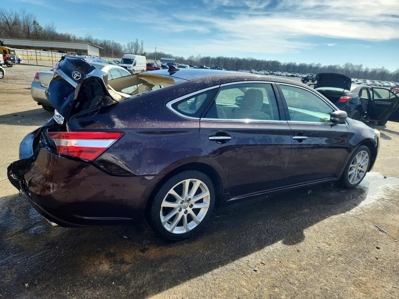 2013 Toyota Avalon Limited Burgundy vin: 4T1BK1EB0DU010315
