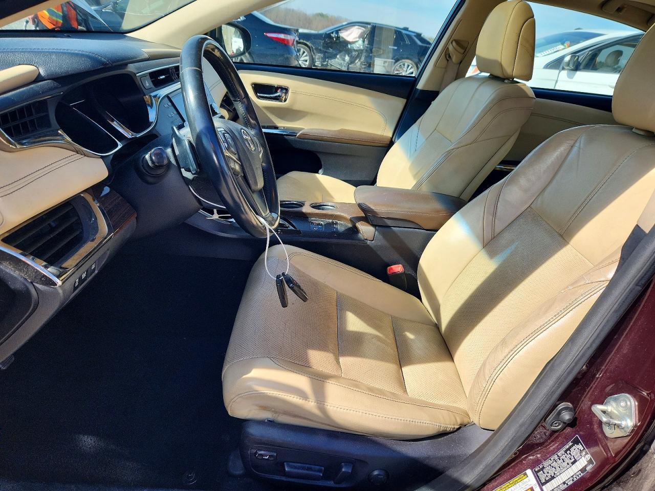 2013 Toyota Avalon Limited Burgundy vin: 4T1BK1EB0DU010315