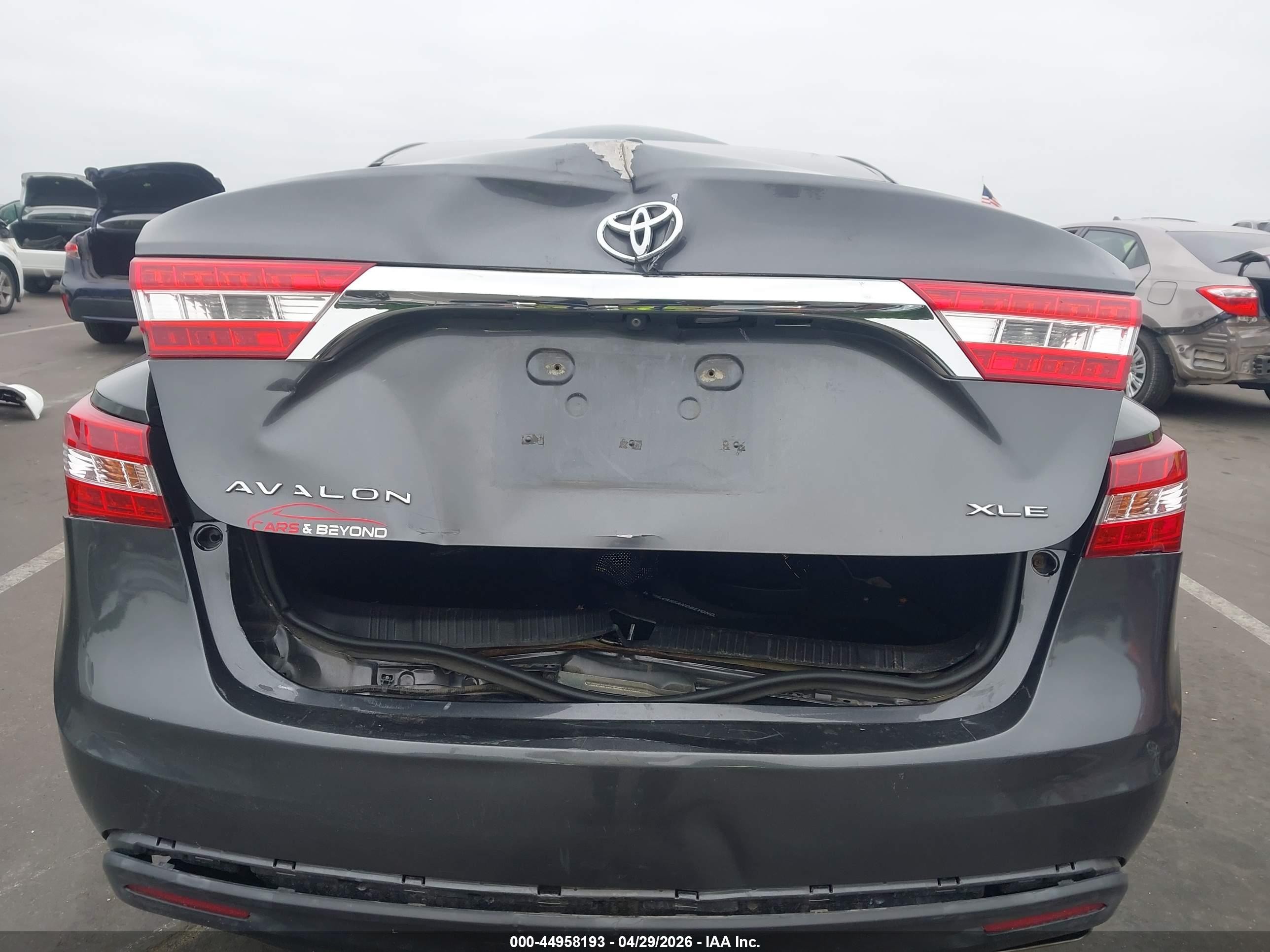 2013 Toyota Avalon Xle Touring Gray vin: 4T1BK1EB0DU014686