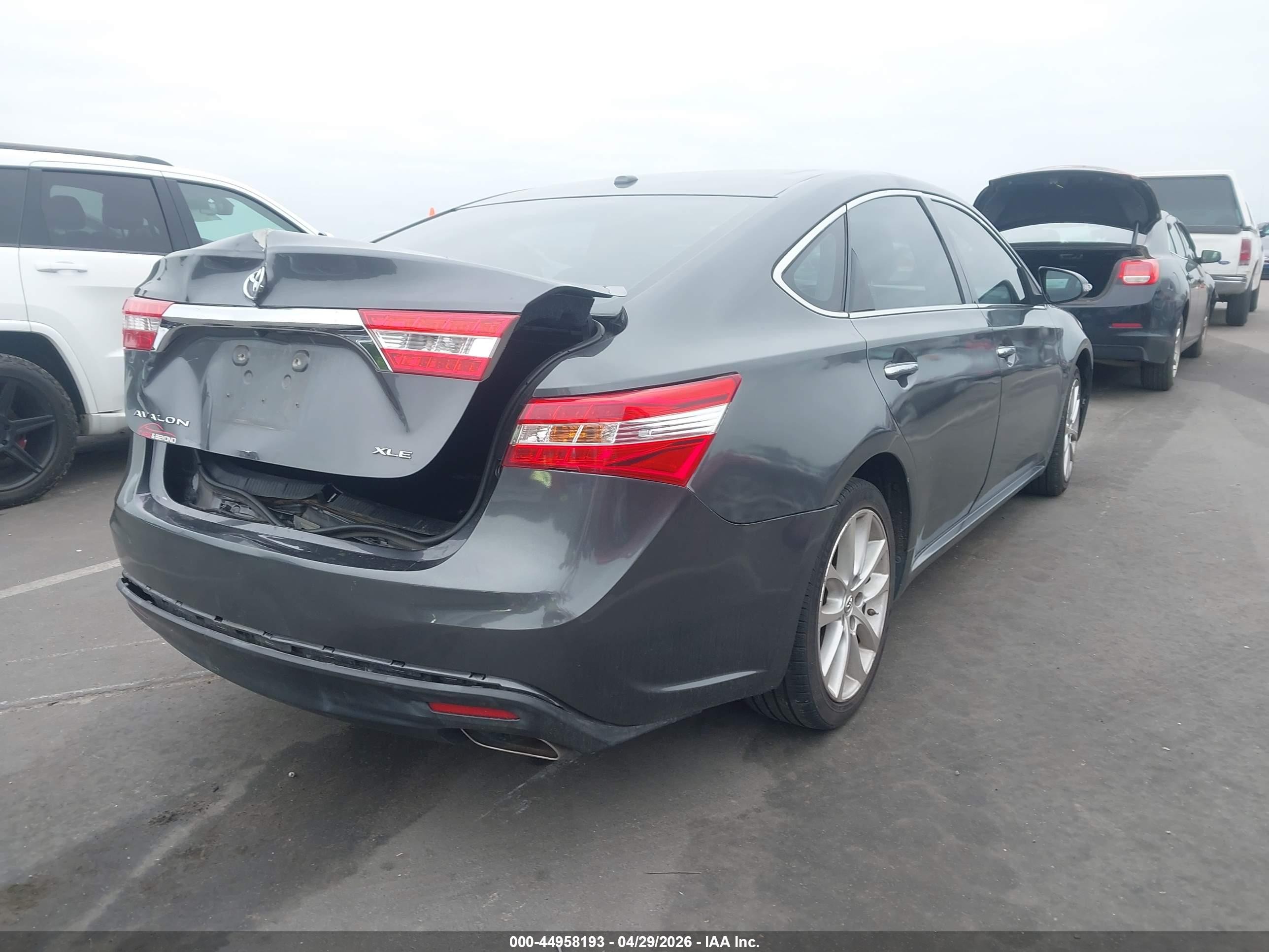 2013 Toyota Avalon Xle Touring Gray vin: 4T1BK1EB0DU014686
