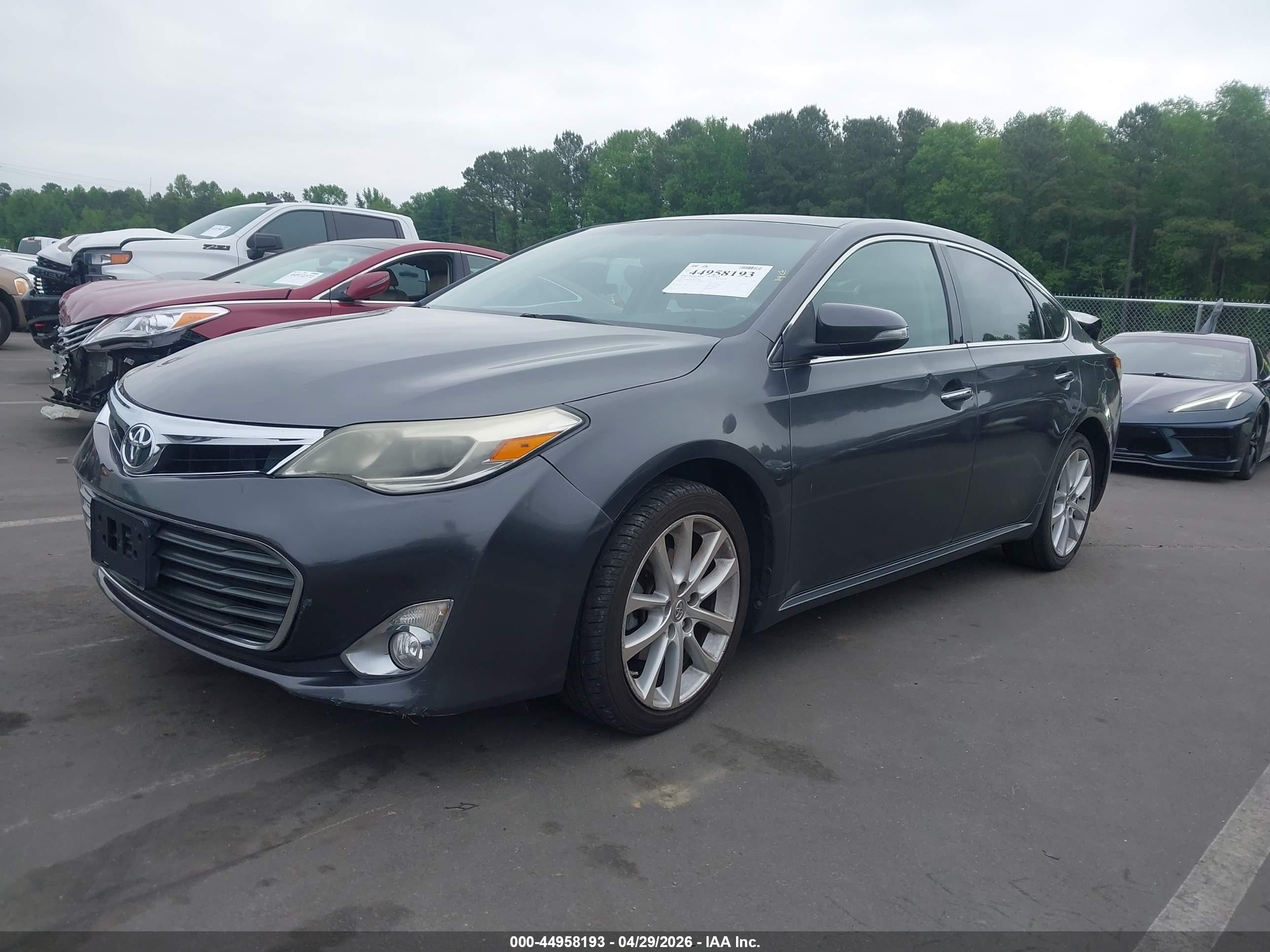 2013 Toyota Avalon Xle Touring Gray vin: 4T1BK1EB0DU014686
