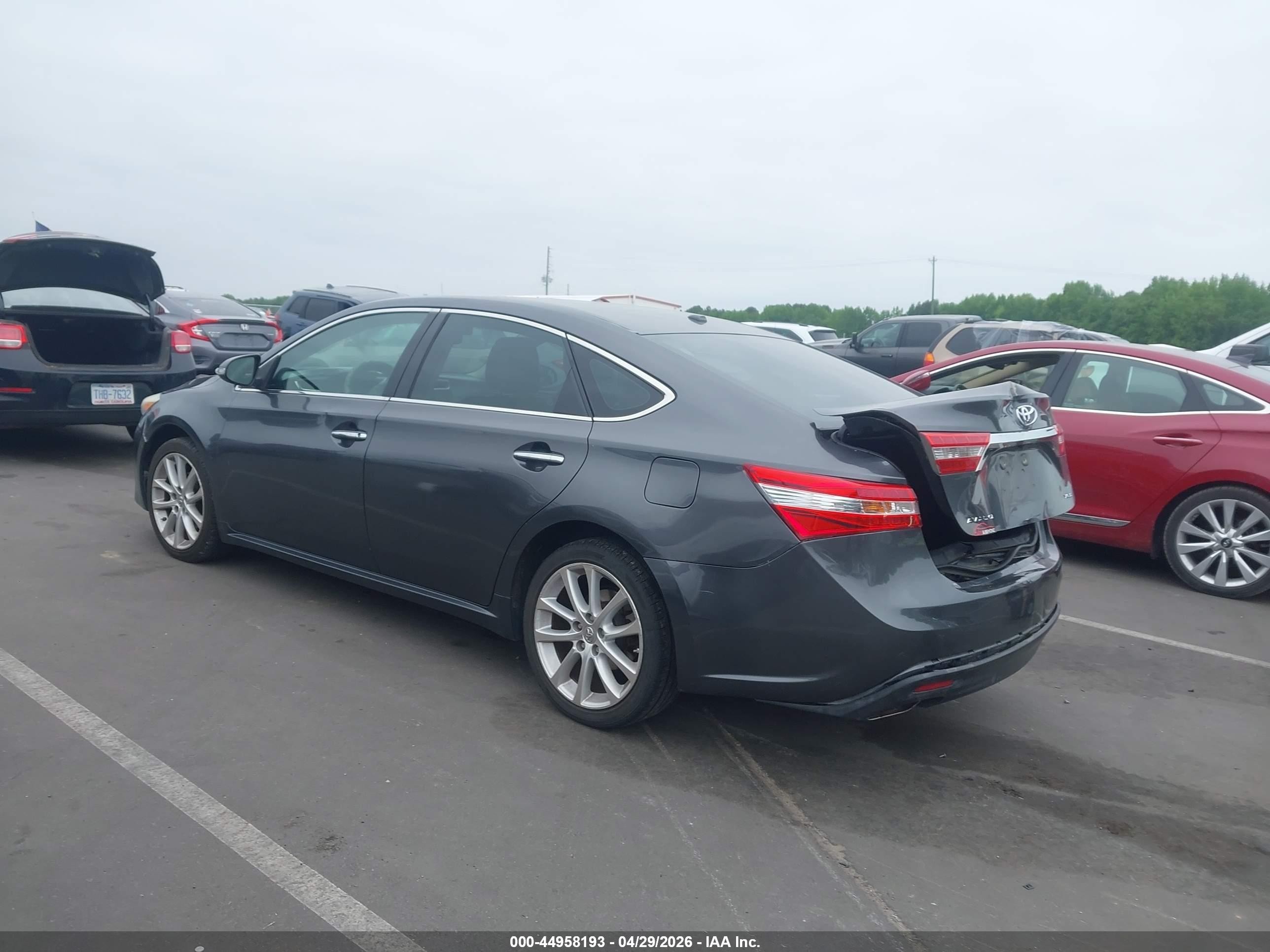 2013 Toyota Avalon Xle Touring Gray vin: 4T1BK1EB0DU014686