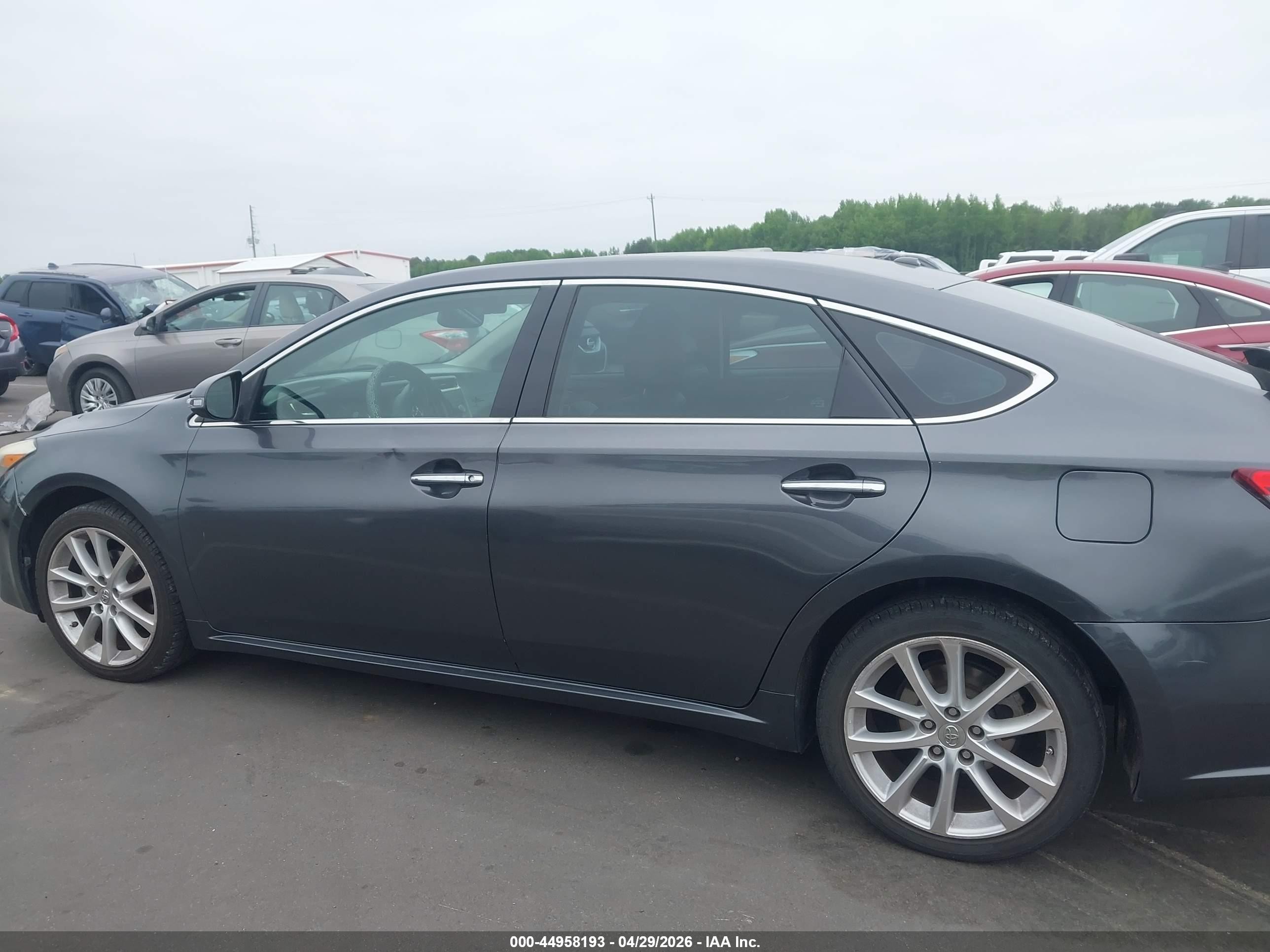 2013 Toyota Avalon Xle Touring Gray vin: 4T1BK1EB0DU014686