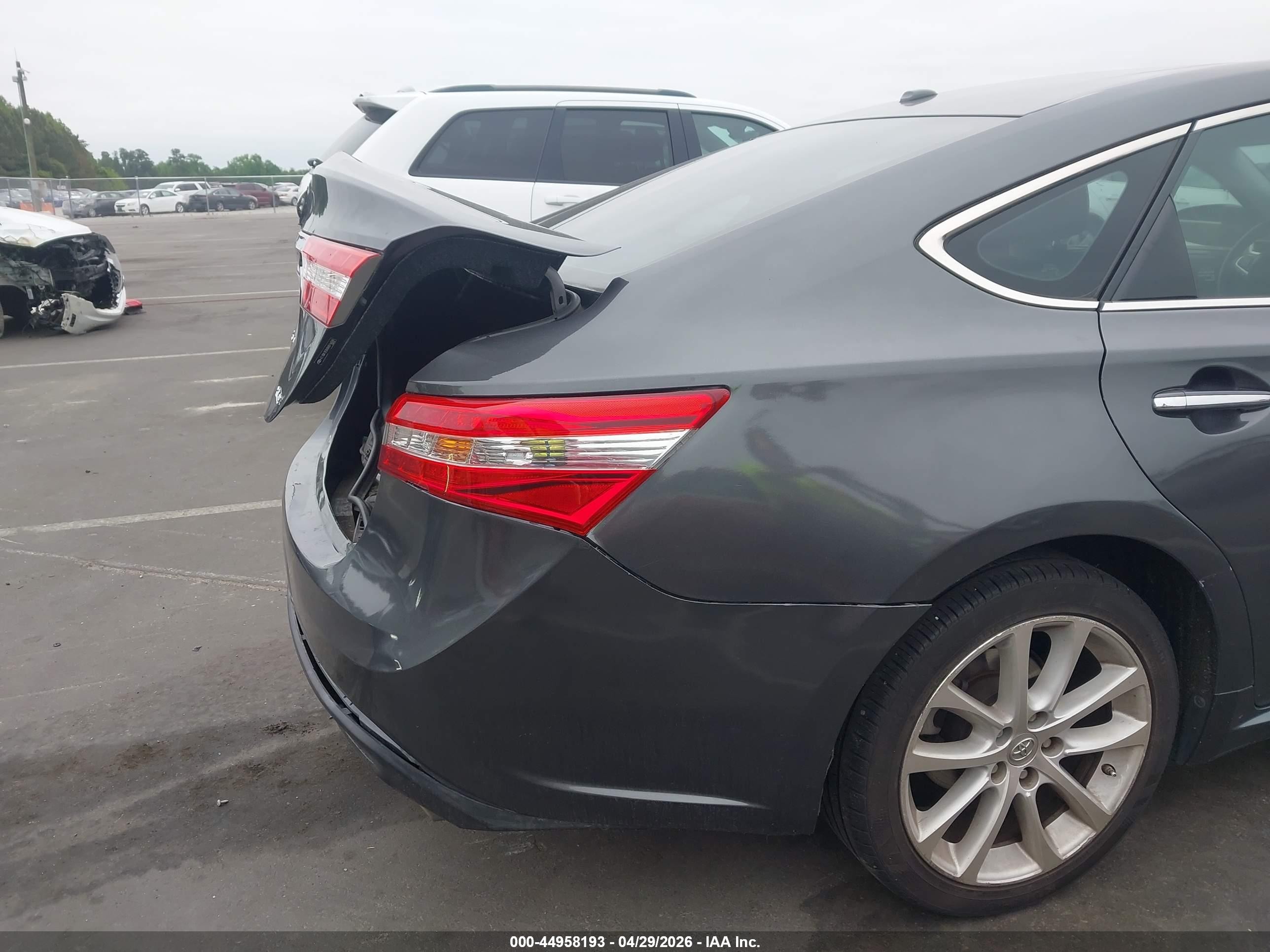 2013 Toyota Avalon Xle Touring Gray vin: 4T1BK1EB0DU014686