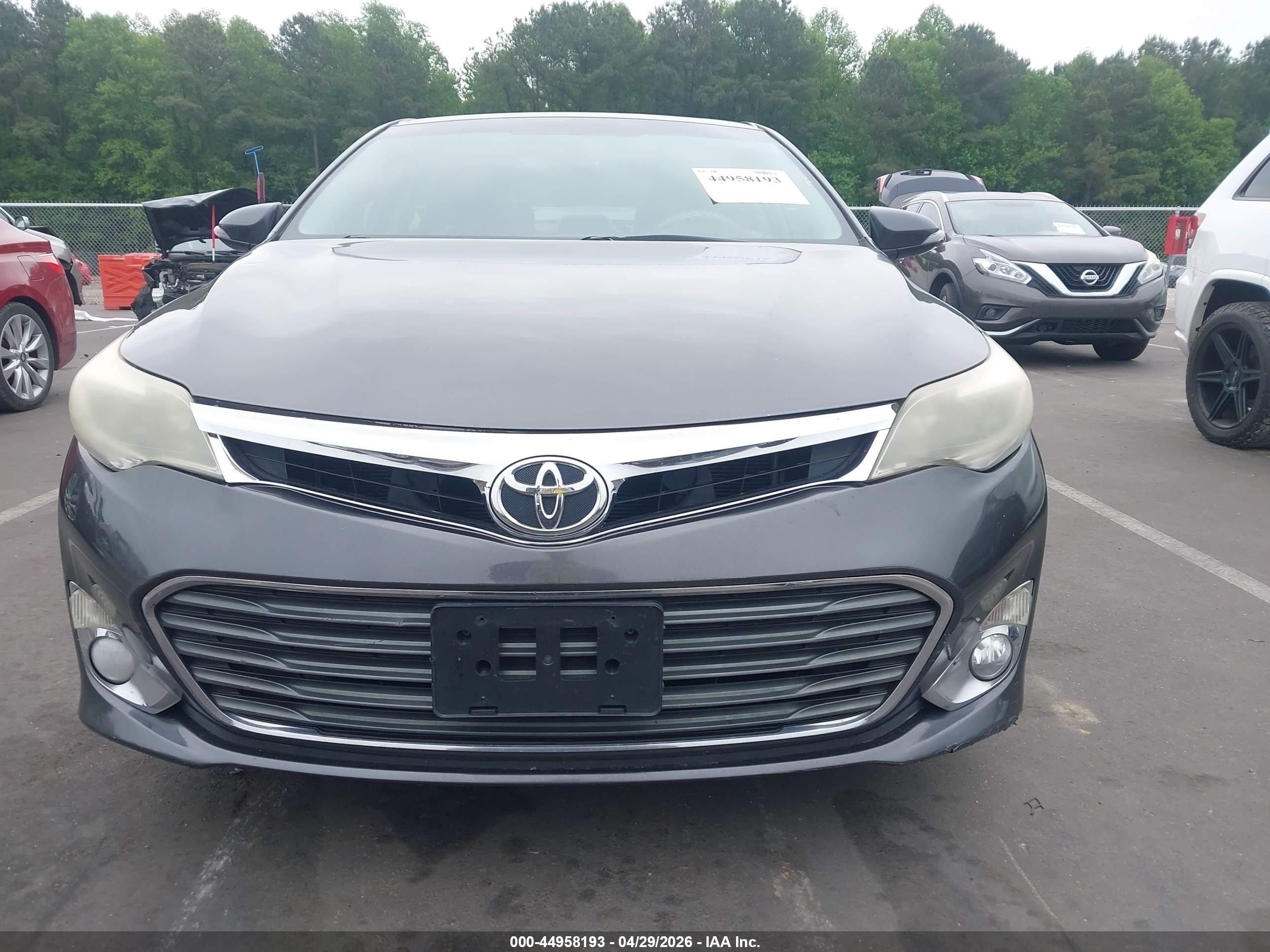 2013 Toyota Avalon Xle Touring Gray vin: 4T1BK1EB0DU014686