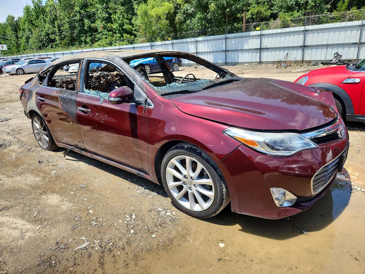 2013 Toyota Avalon Limited Burgundy vin: 4T1BK1EB0DU017314