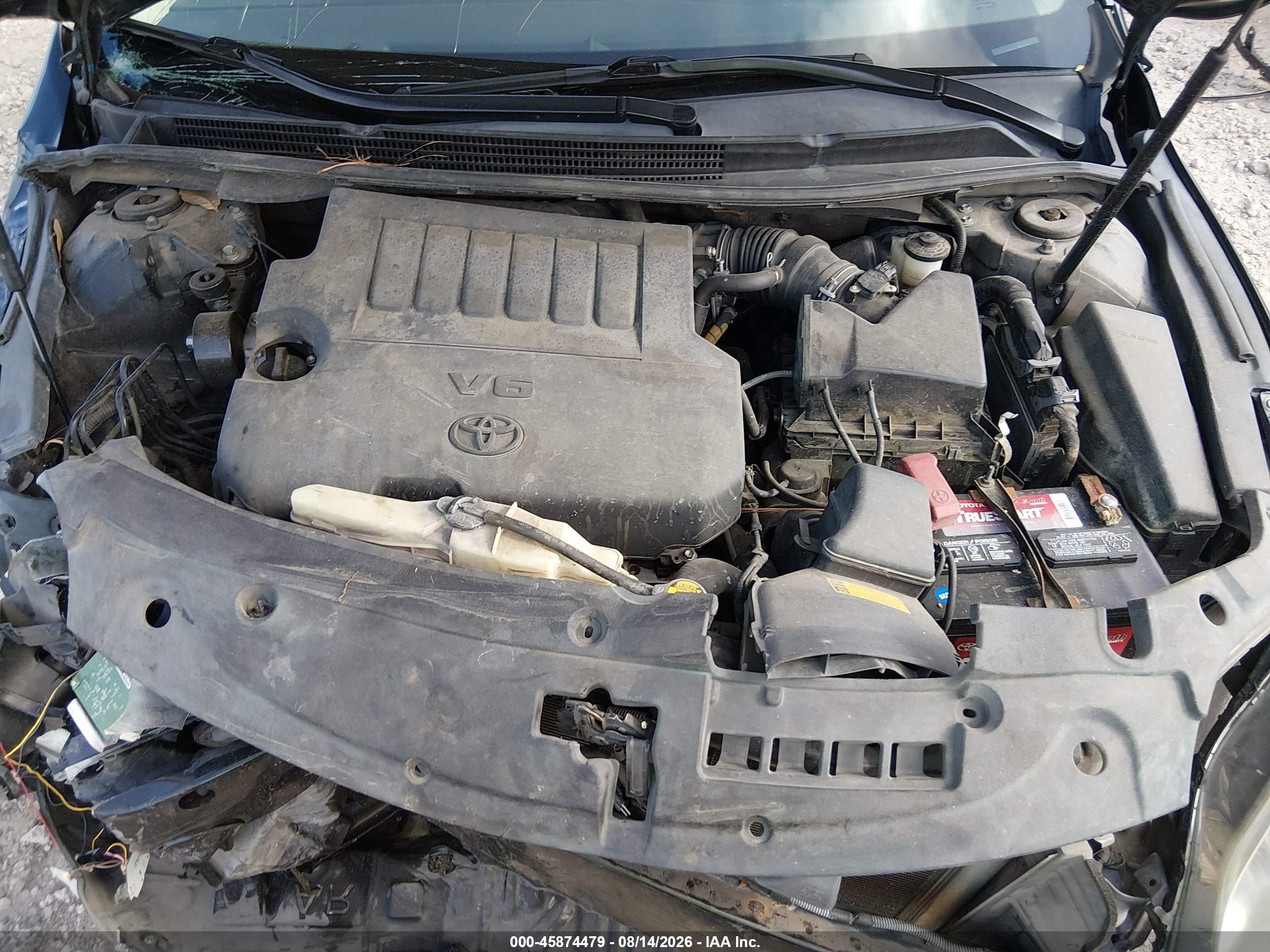 2013 Toyota Avalon Limited Черный vin: 4T1BK1EB0DU019693