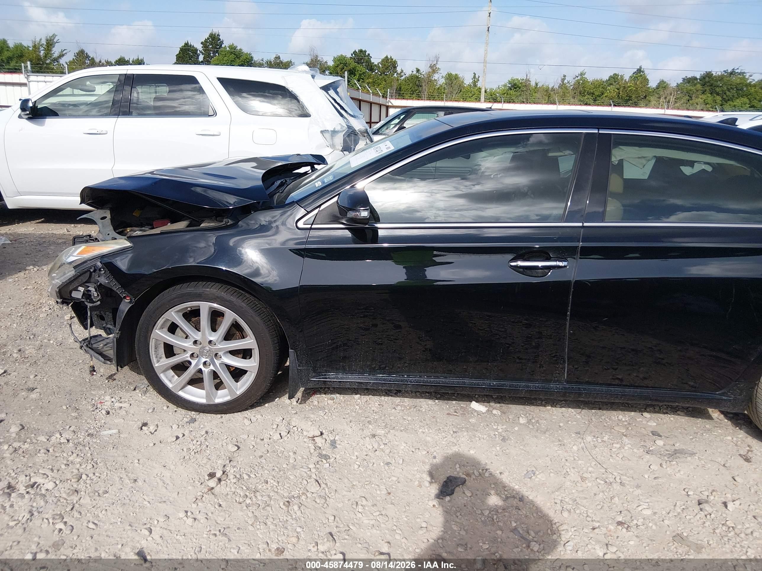 2013 Toyota Avalon Limited Черный vin: 4T1BK1EB0DU019693