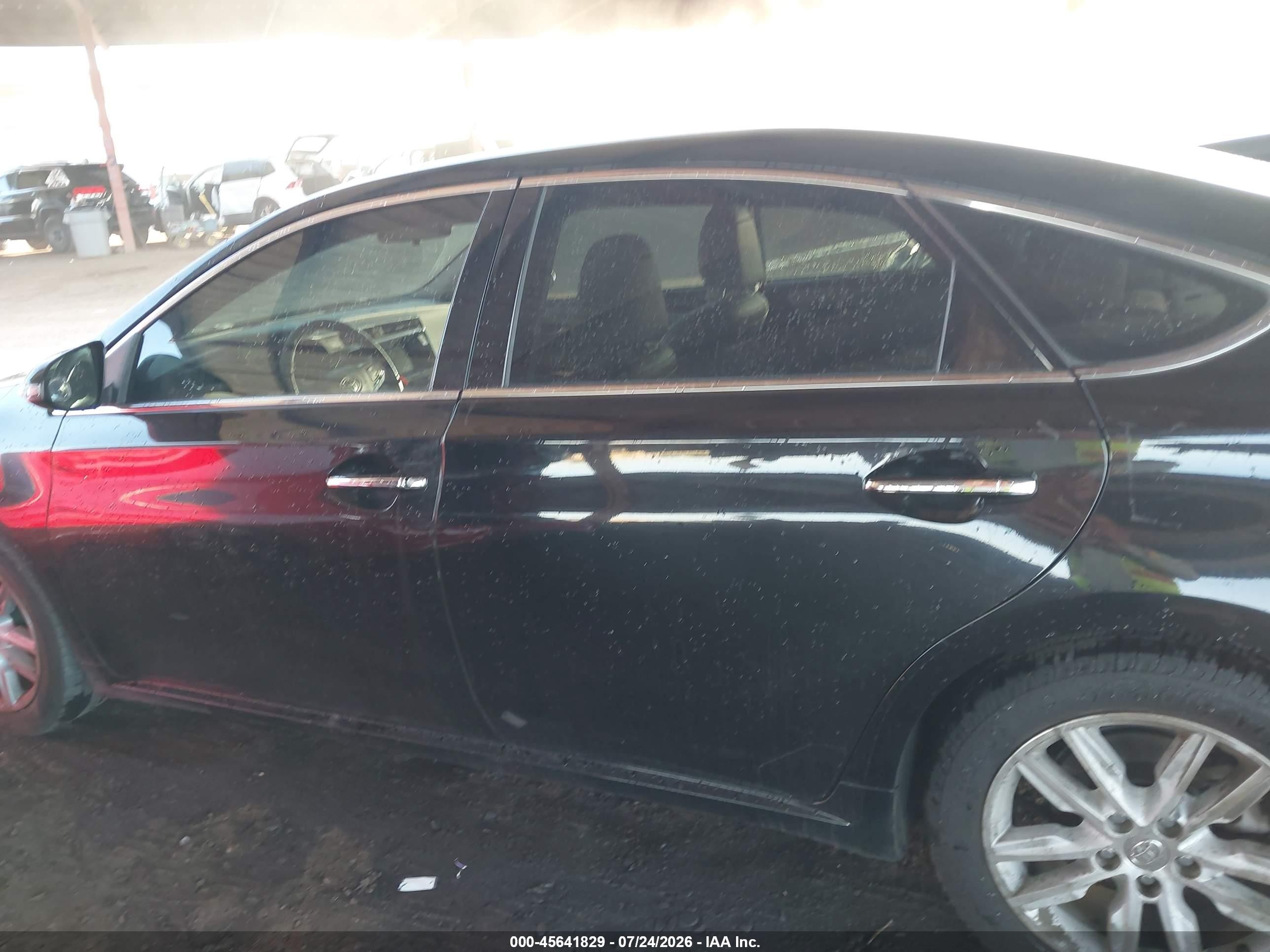 2013 Toyota Avalon Xle Black vin: 4T1BK1EB0DU030967