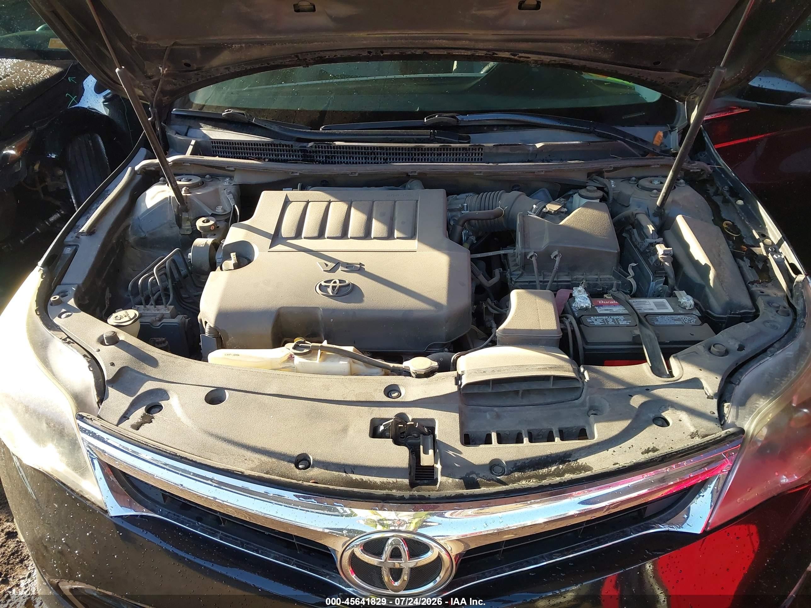 2013 Toyota Avalon Xle Black vin: 4T1BK1EB0DU030967