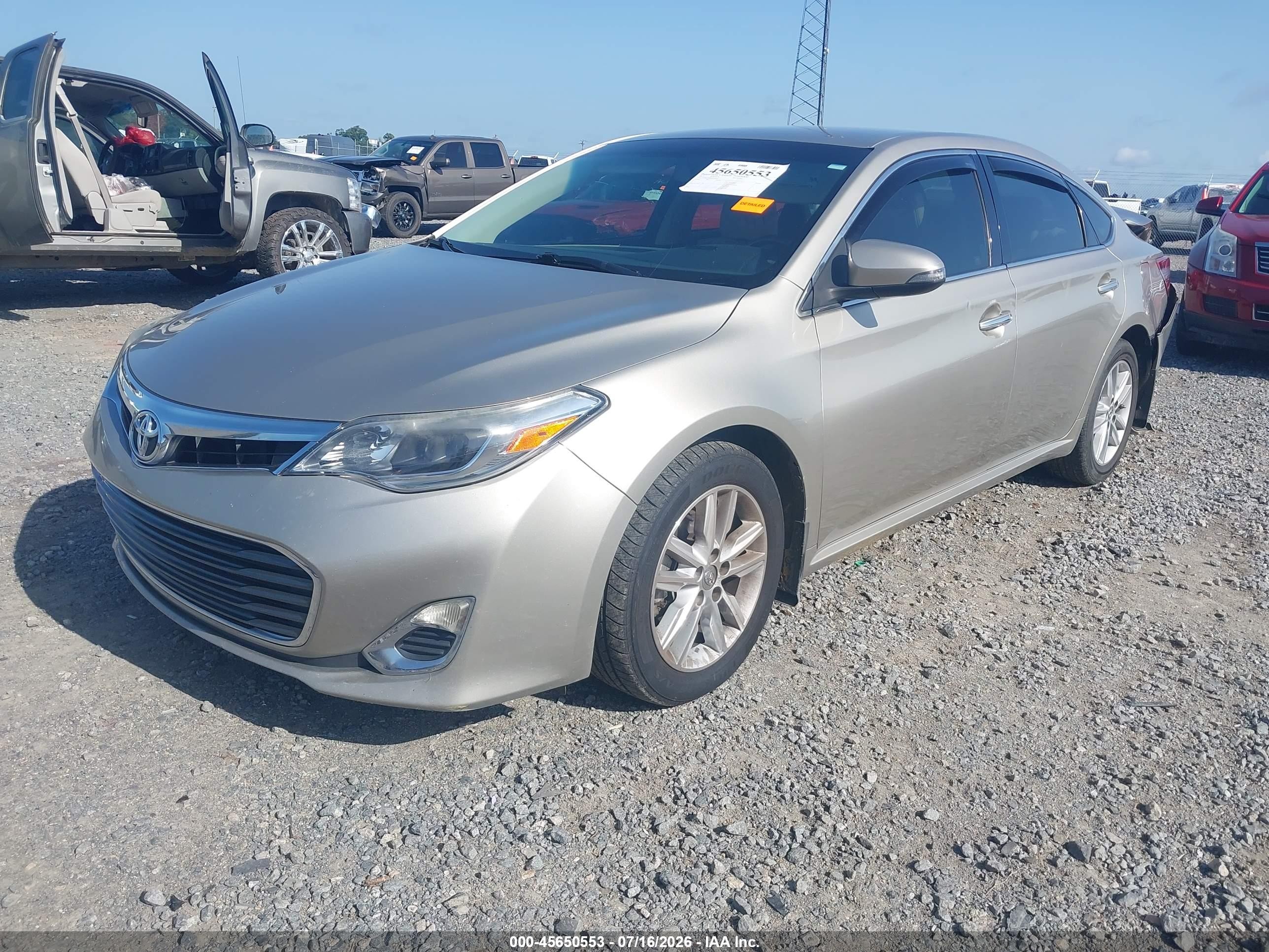2013 Toyota Avalon Xle Silver vin: 4T1BK1EB0DU034520