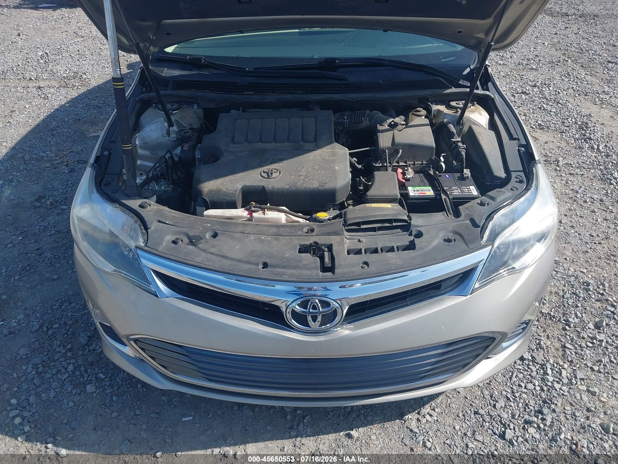 2013 Toyota Avalon Xle Silver vin: 4T1BK1EB0DU034520