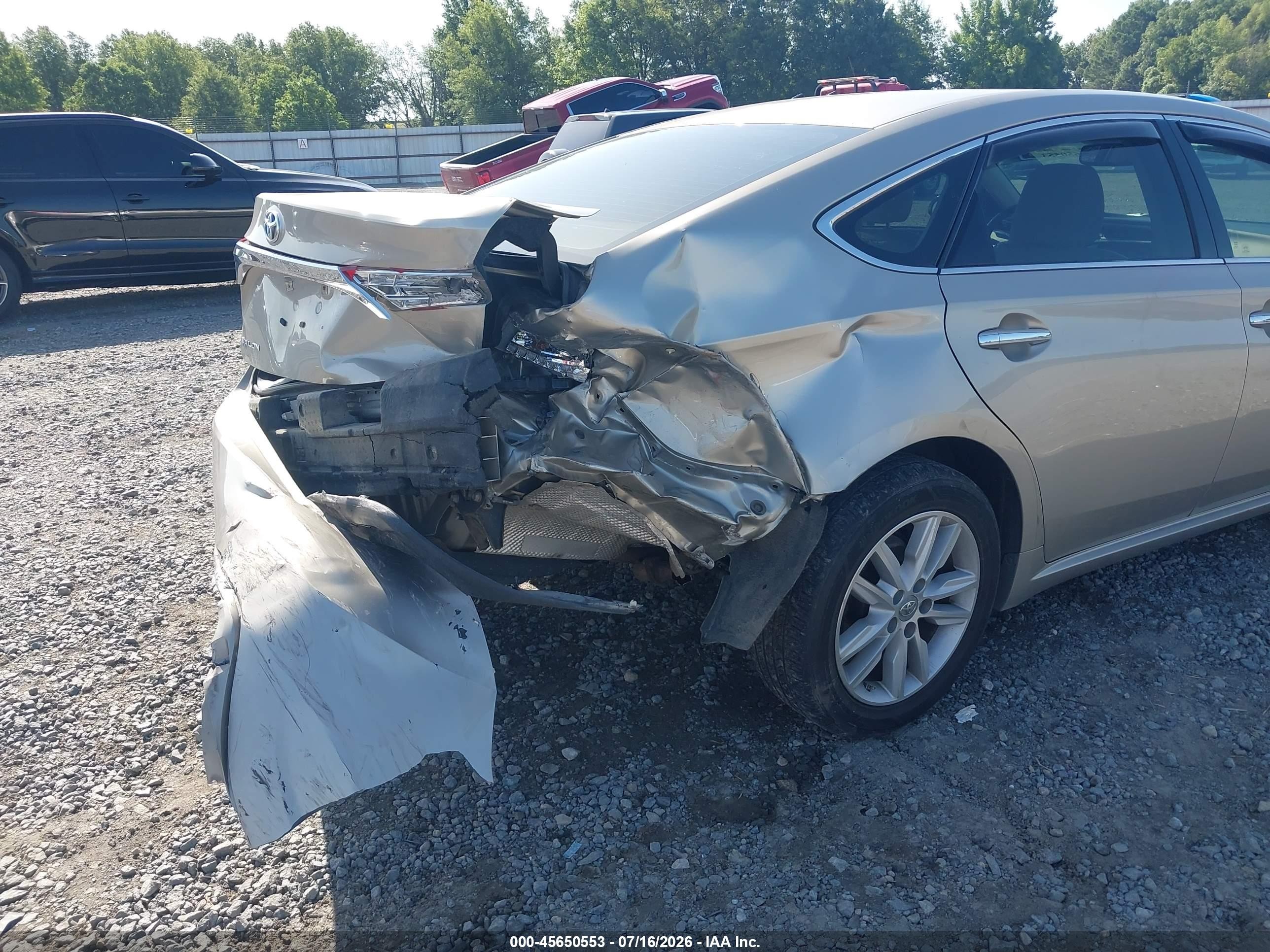 2013 Toyota Avalon Xle Silver vin: 4T1BK1EB0DU034520