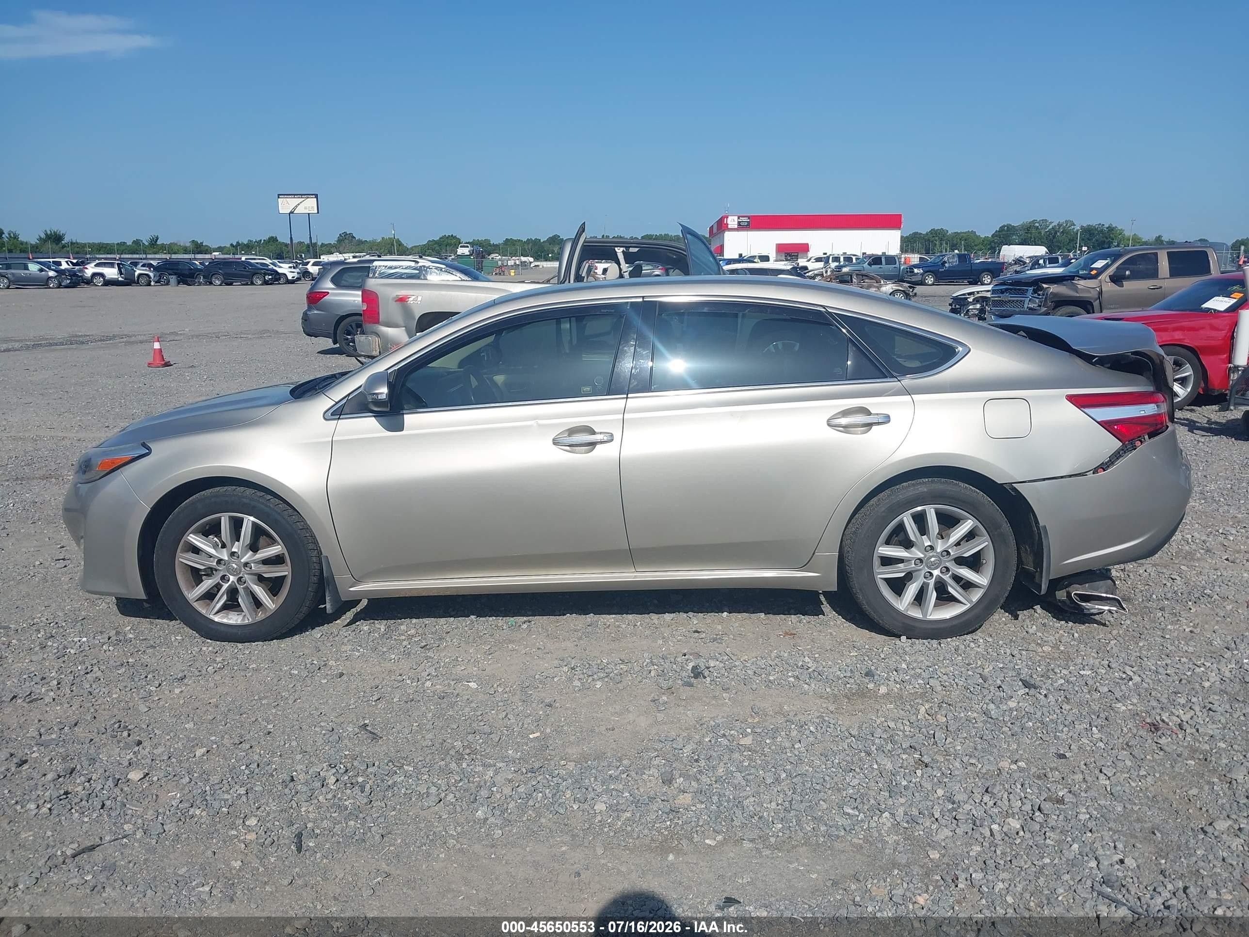 2013 Toyota Avalon Xle Silver vin: 4T1BK1EB0DU034520