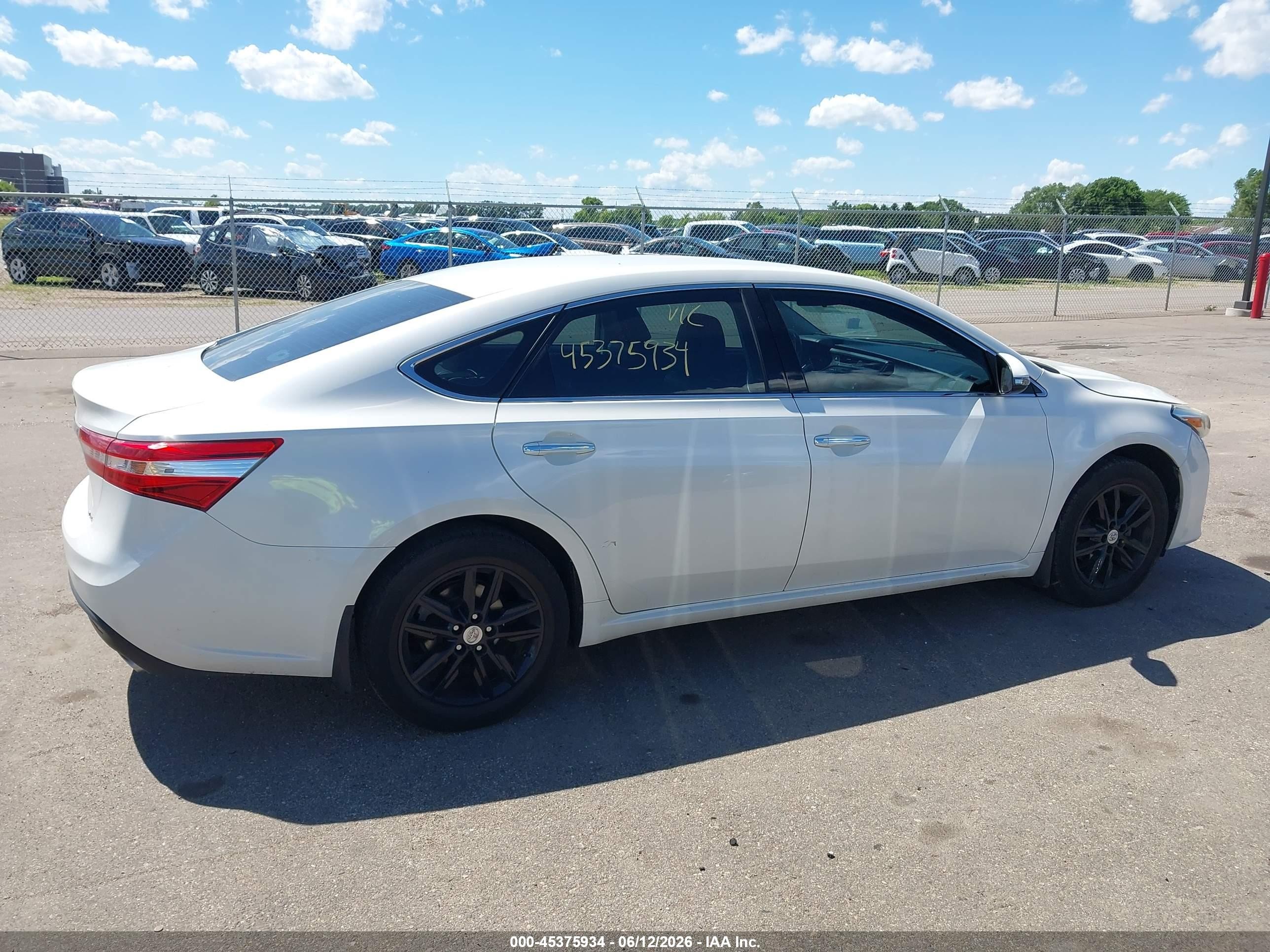 2013 Toyota Avalon Xle Белый vin: 4T1BK1EB0DU036901