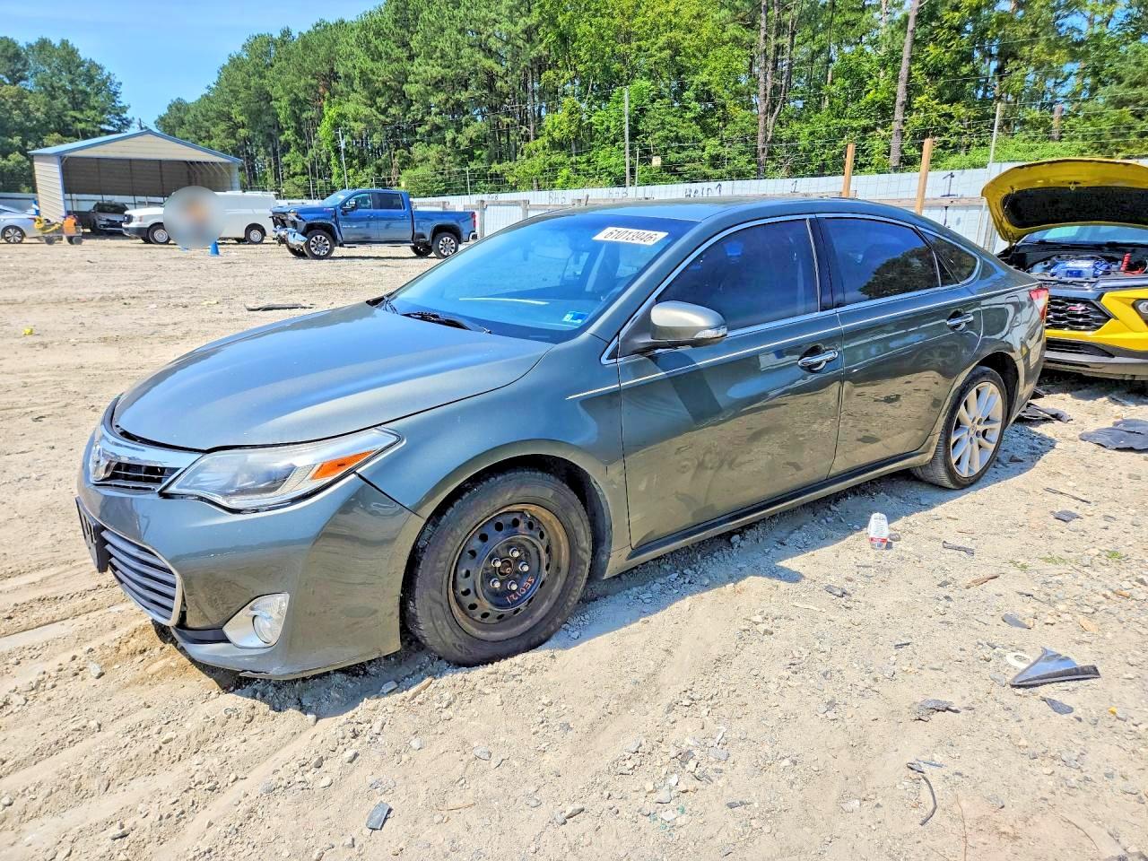 2013 Toyota Avalon Limited Gray vin: 4T1BK1EB0DU038180