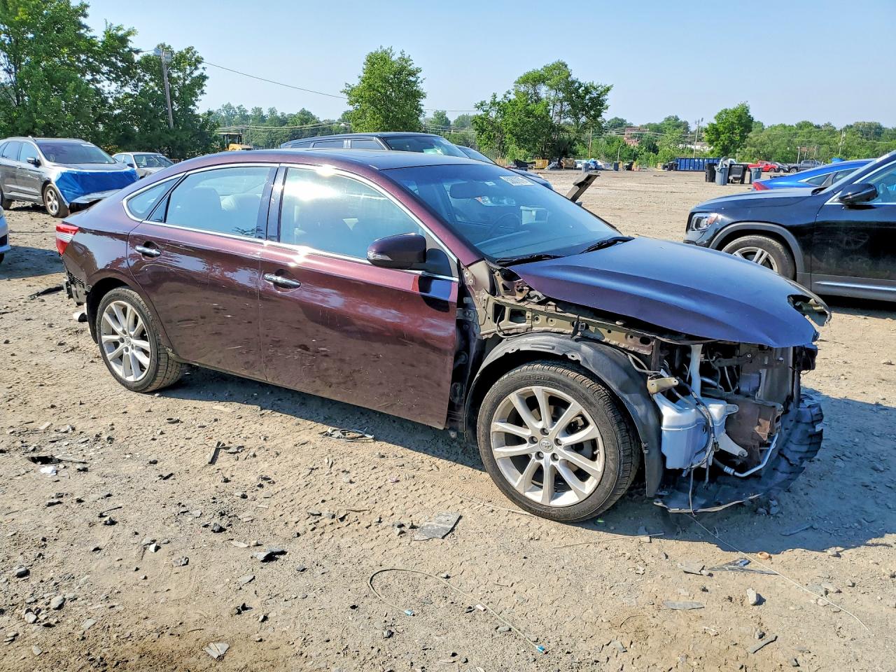 2013 Toyt Avalon Purple vin: 4T1BK1EB0DU053391