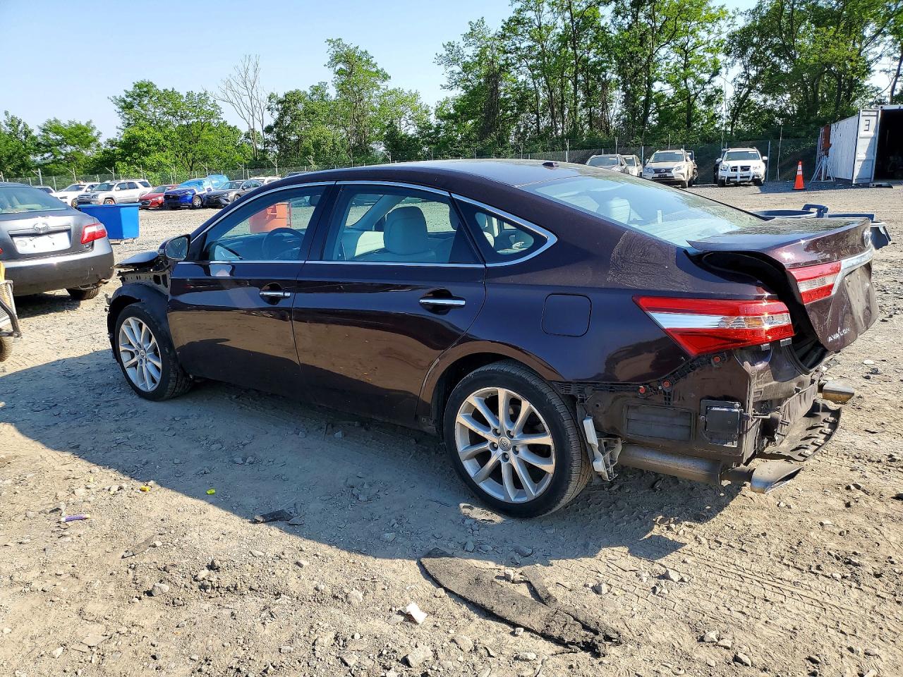 2013 Toyt Avalon Purple vin: 4T1BK1EB0DU053391