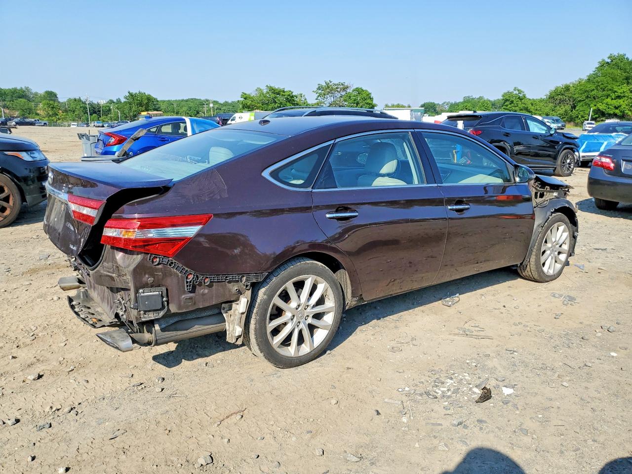 2013 Toyt Avalon Purple vin: 4T1BK1EB0DU053391