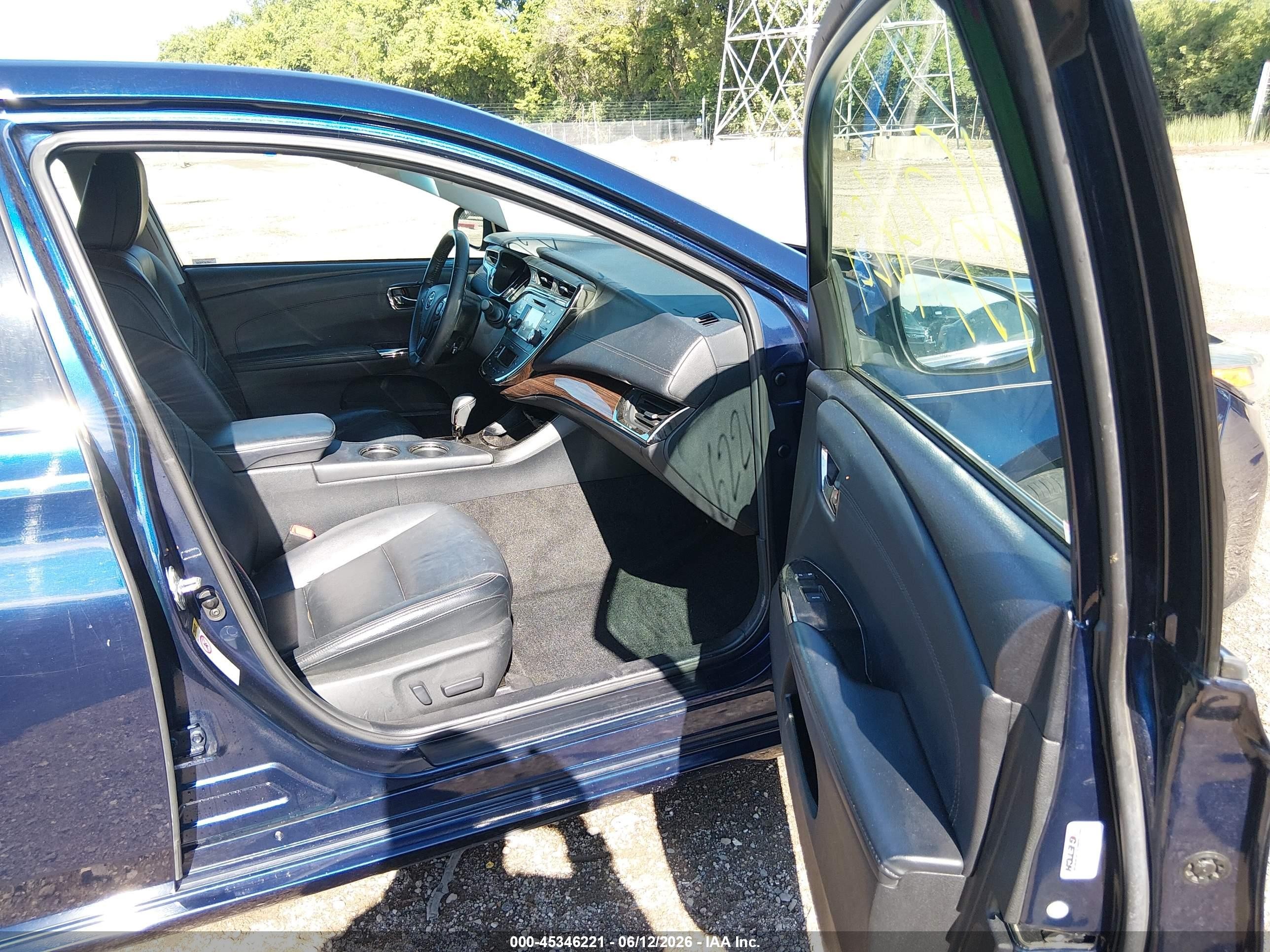2013 Toyota Avalon Xle Blue vin: 4T1BK1EB0DU054539