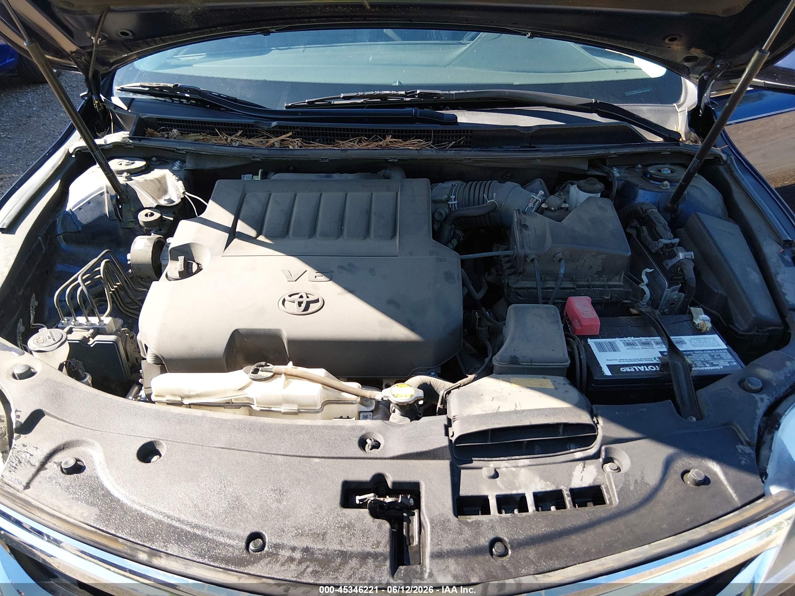 2013 Toyota Avalon Xle Blue vin: 4T1BK1EB0DU054539