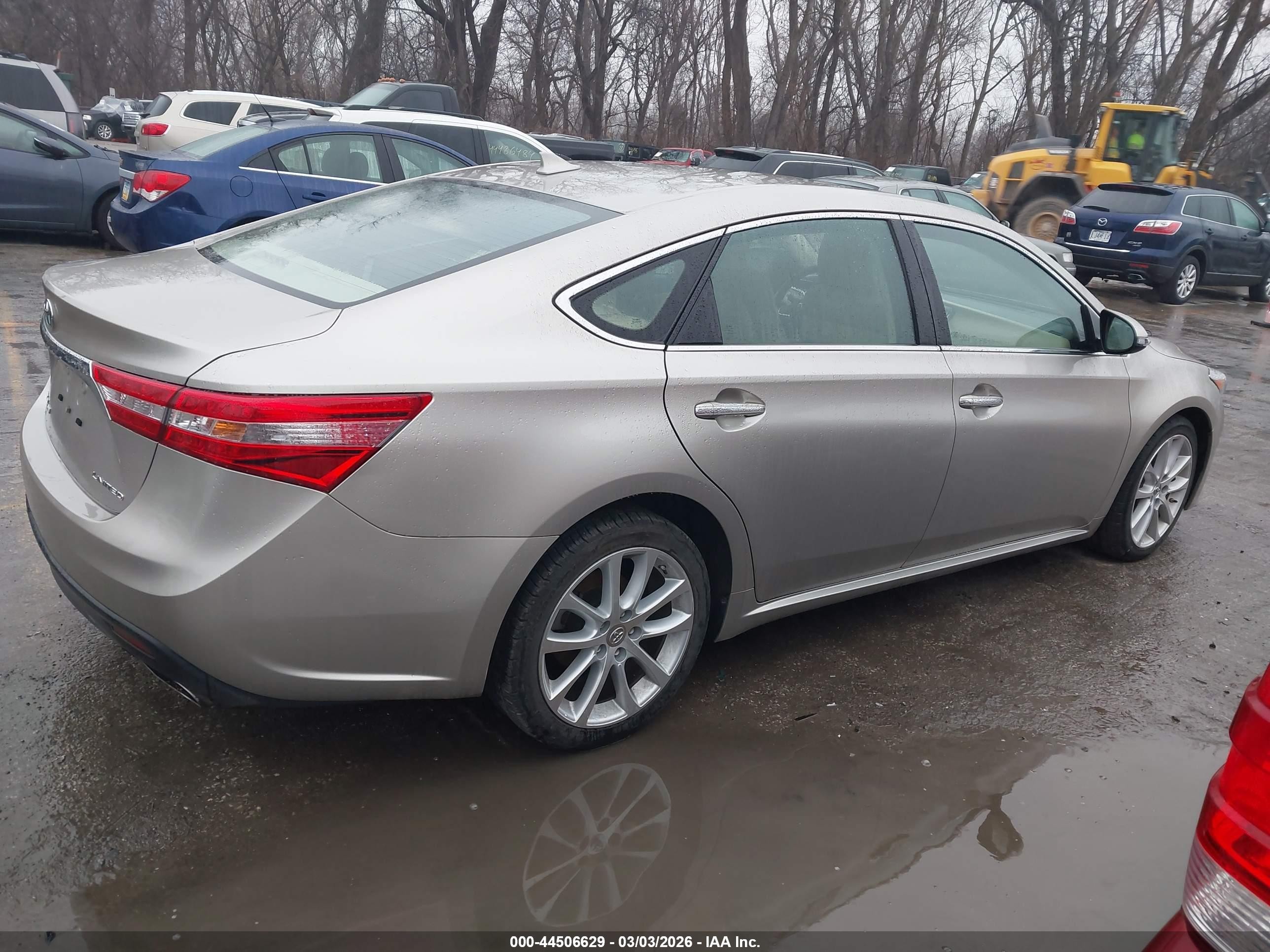 2013 Toyota Avalon Limited Beige vin: 4T1BK1EB0DU057912