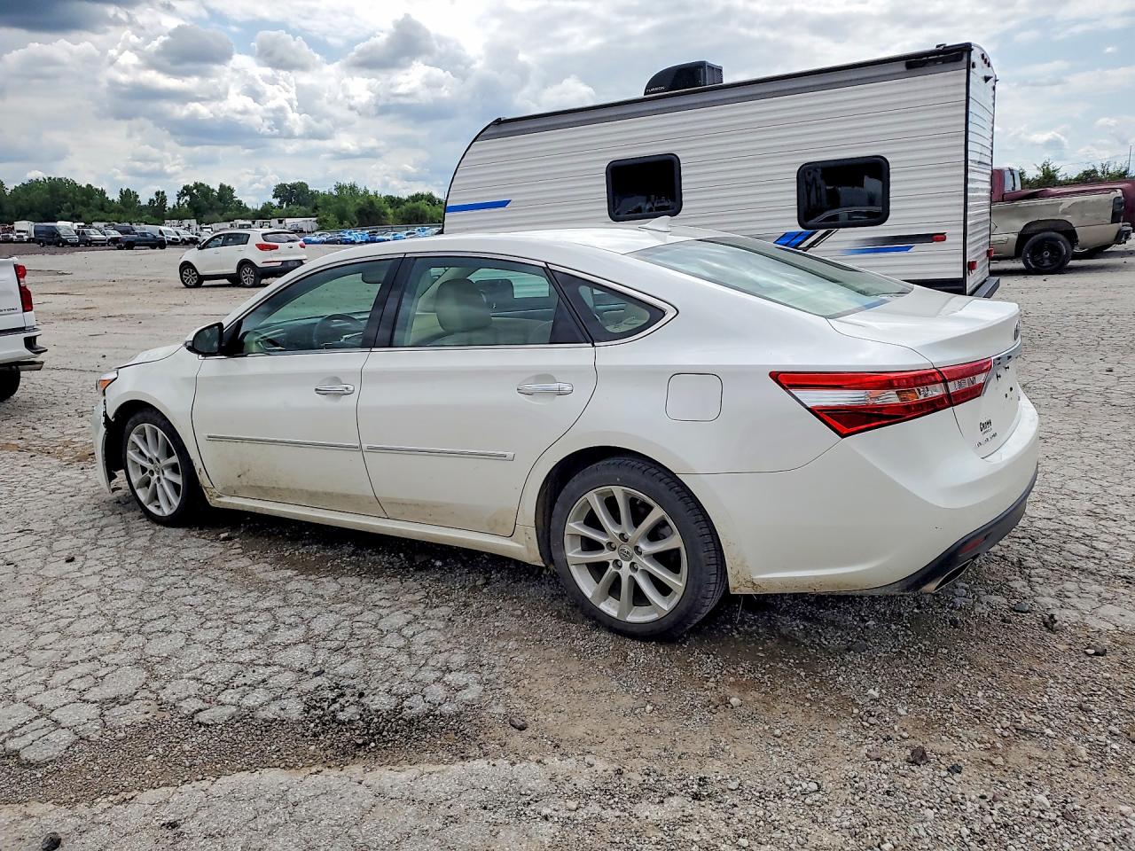 2013 Toyota Avalon Limited Белый vin: 4T1BK1EB0DU074869