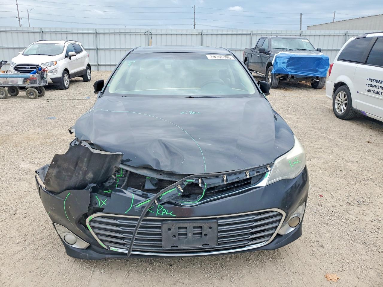 2013 Toyota Avalon Limited Black vin: 4T1BK1EB0DU077836