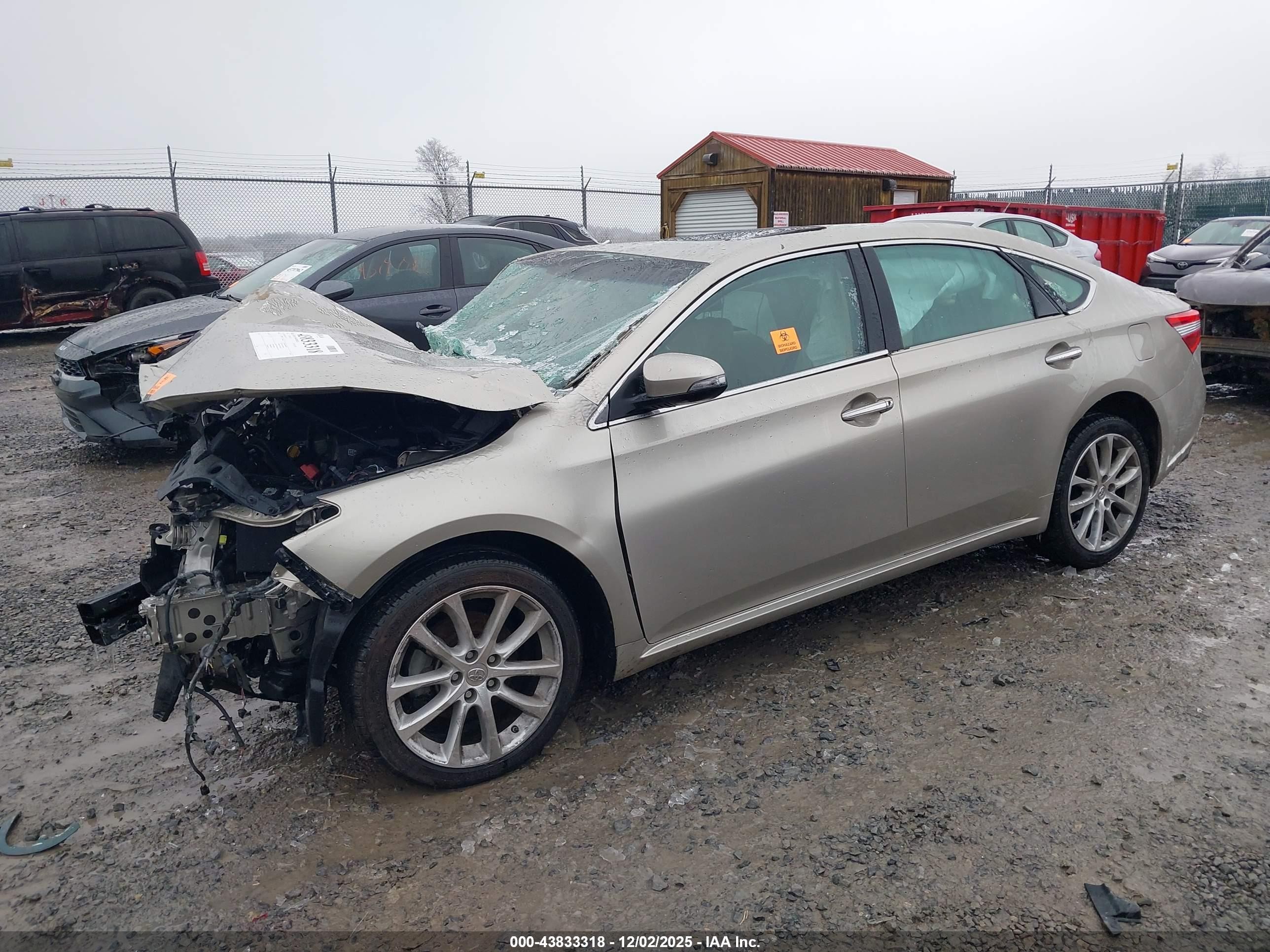 2014 Toyota Avalon Limited Gold vin: 4T1BK1EB0EU091270