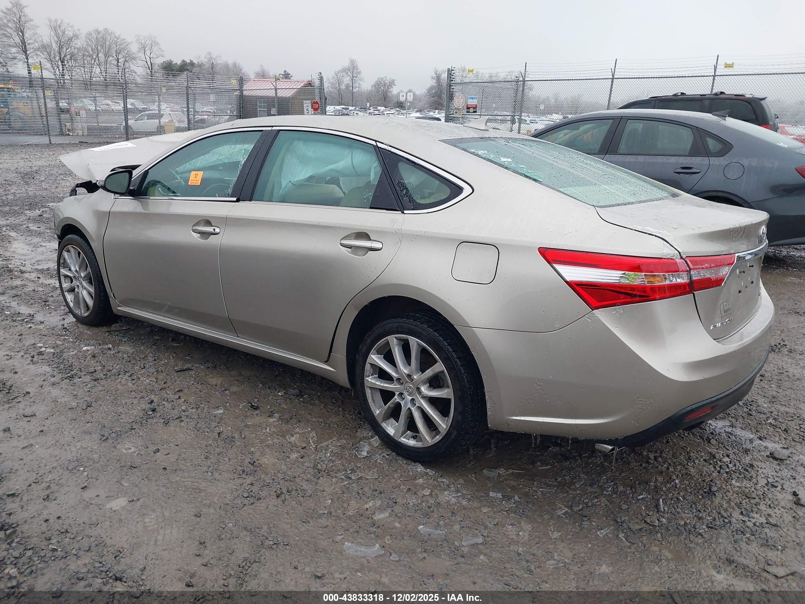 2014 Toyota Avalon Limited Gold vin: 4T1BK1EB0EU091270