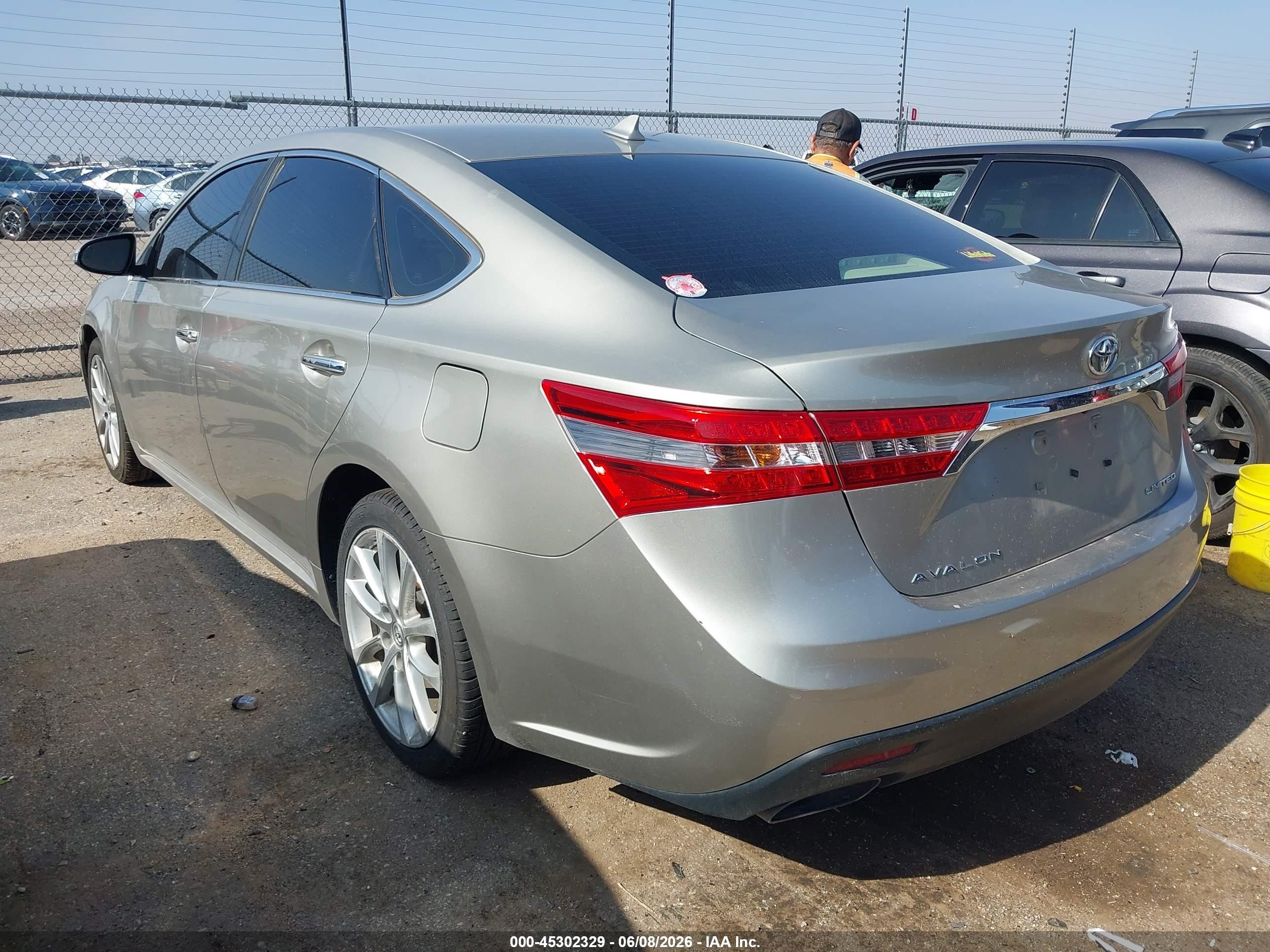 2014 Toyota Avalon Limited Pewter vin: 4T1BK1EB0EU092354