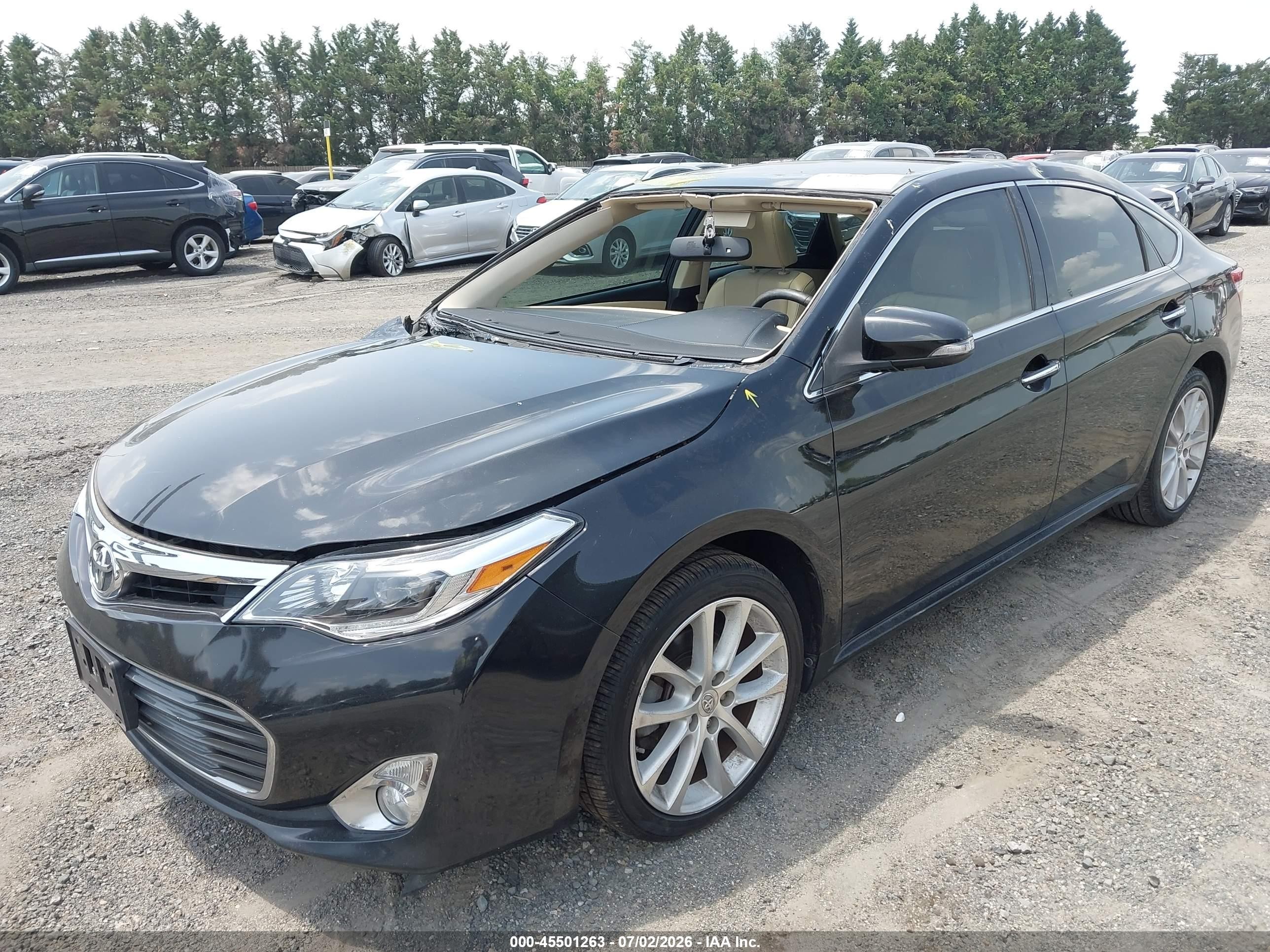 2014 Toyota Avalon Limited Black vin: 4T1BK1EB0EU097764