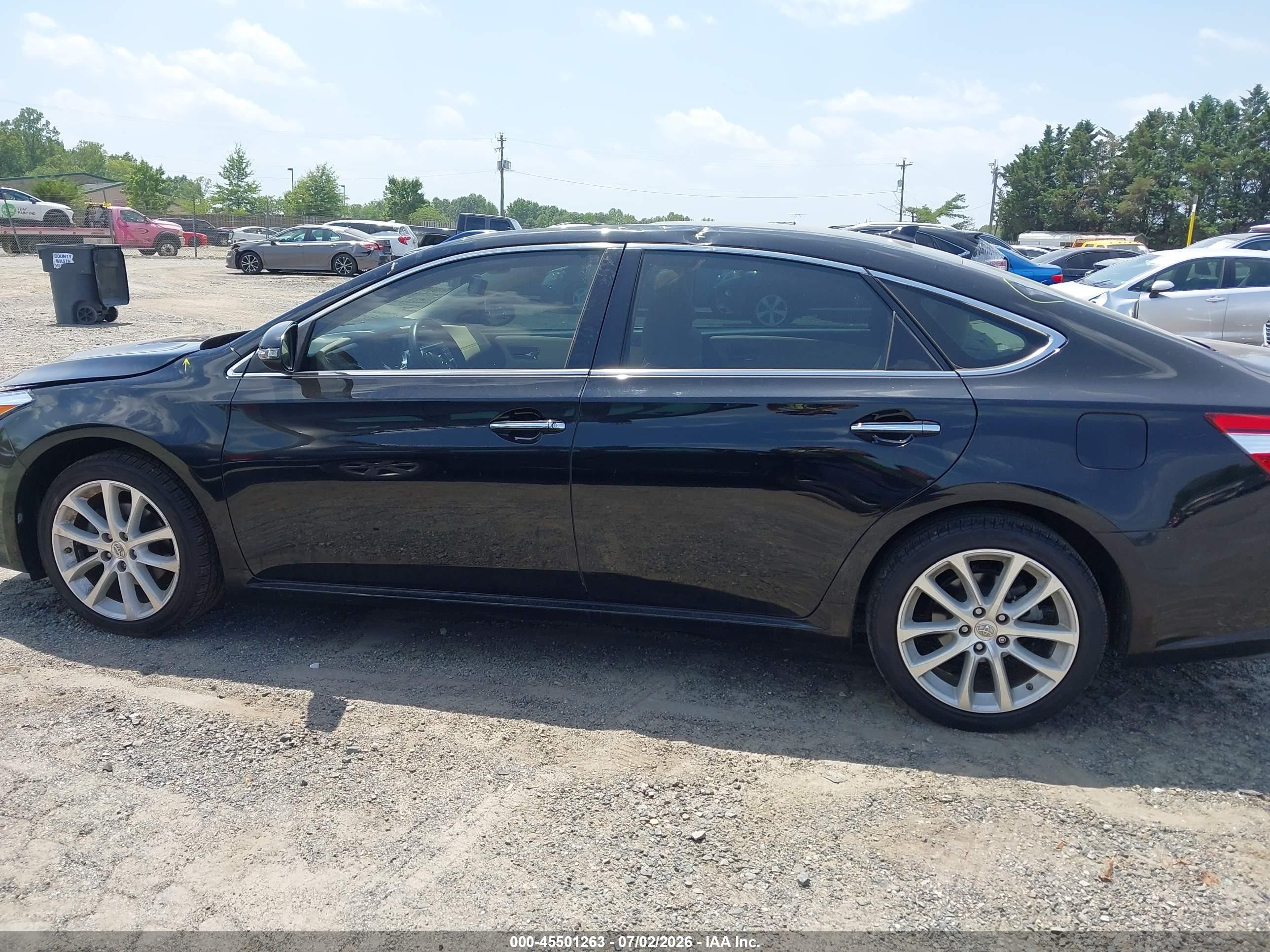 2014 Toyota Avalon Limited Black vin: 4T1BK1EB0EU097764