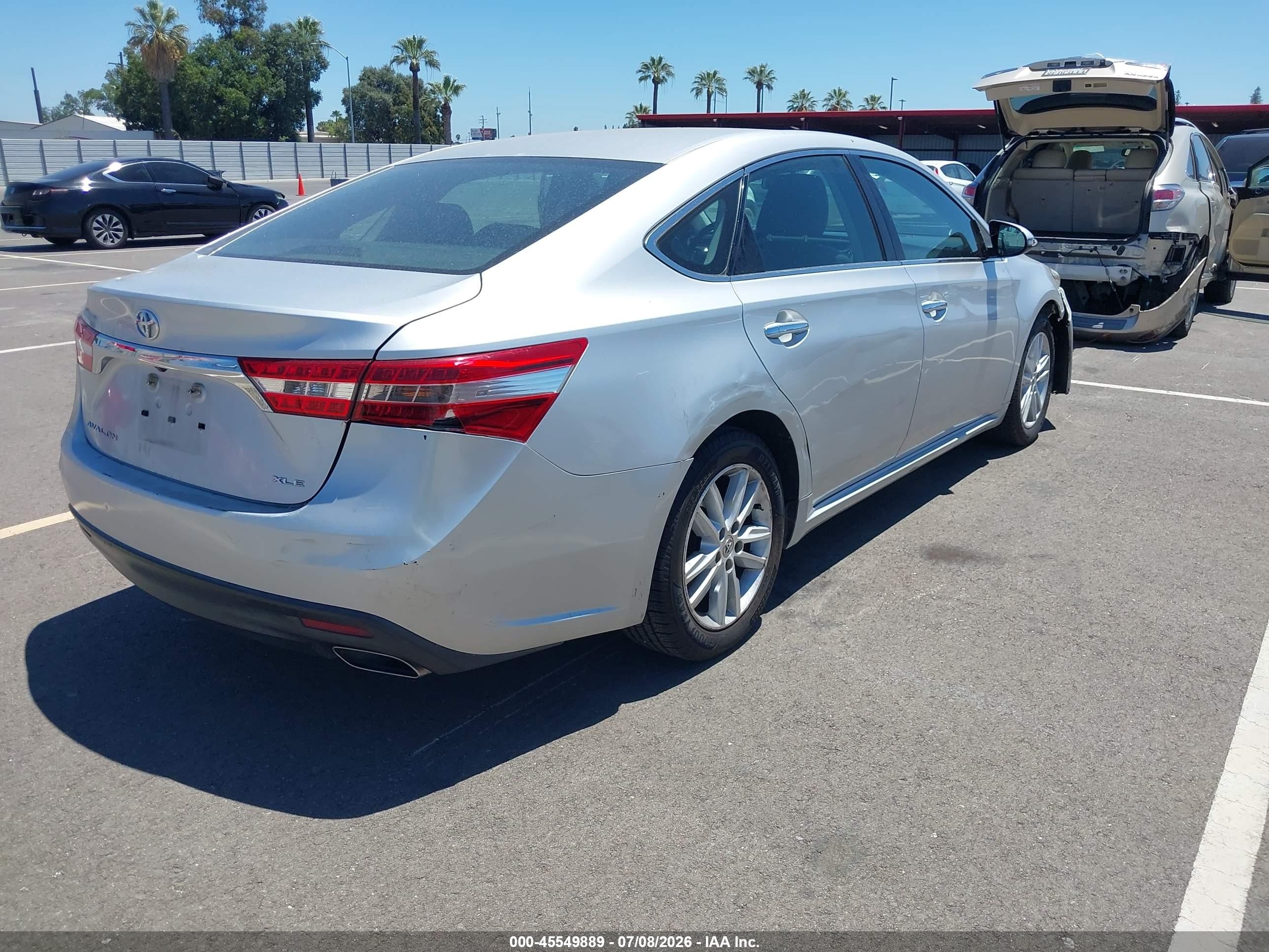 2014 Toyota Avalon Xle Silver vin: 4T1BK1EB0EU102154