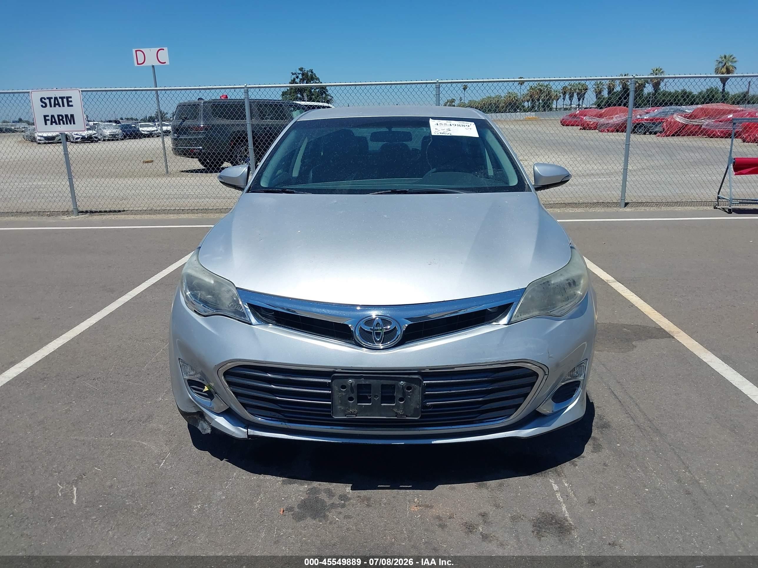 2014 Toyota Avalon Xle Silver vin: 4T1BK1EB0EU102154