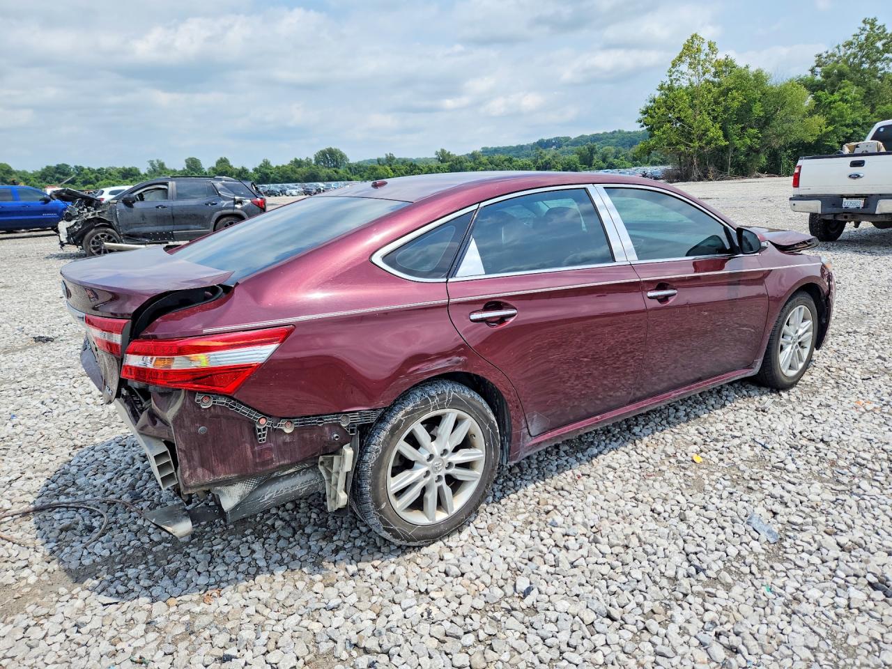 2014 Toyota Avalon Xle Premium Burgundy vin: 4T1BK1EB0EU110187