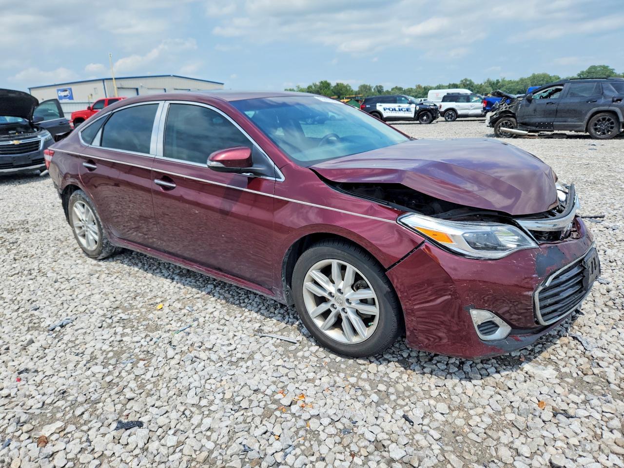 2014 Toyota Avalon Xle Premium Burgundy vin: 4T1BK1EB0EU110187