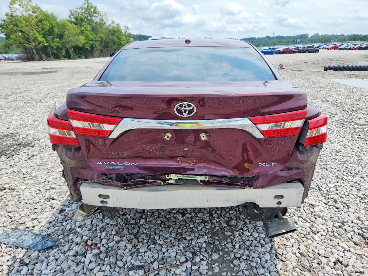 2014 Toyota Avalon Xle Premium Burgundy vin: 4T1BK1EB0EU110187