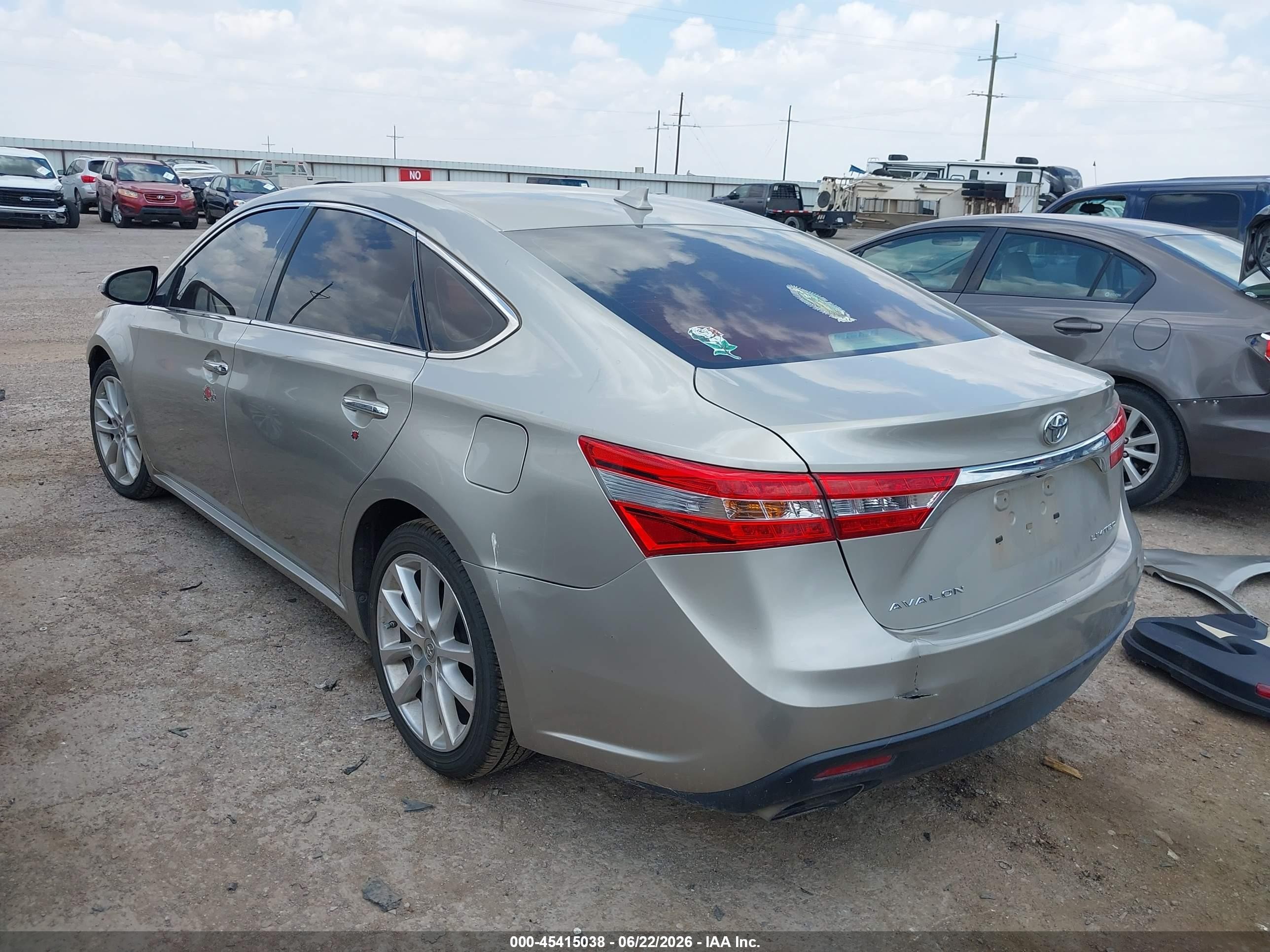 2014 Toyota Avalon Limited Pewter vin: 4T1BK1EB0EU110366