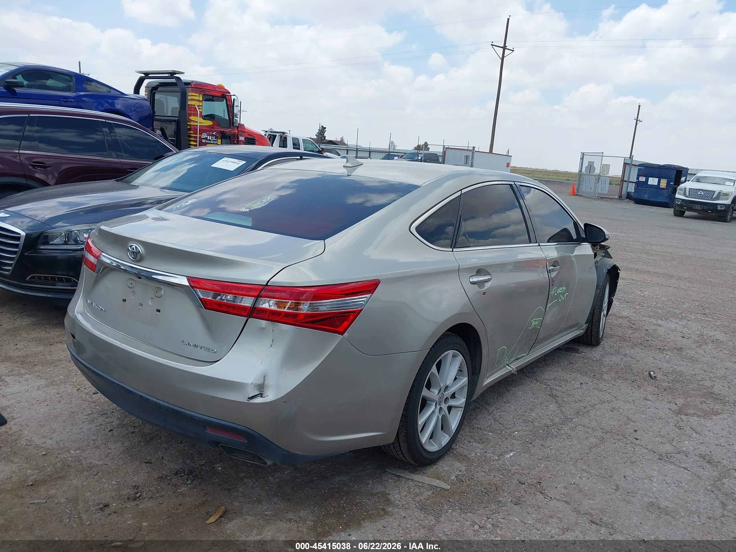 2014 Toyota Avalon Limited Pewter vin: 4T1BK1EB0EU110366