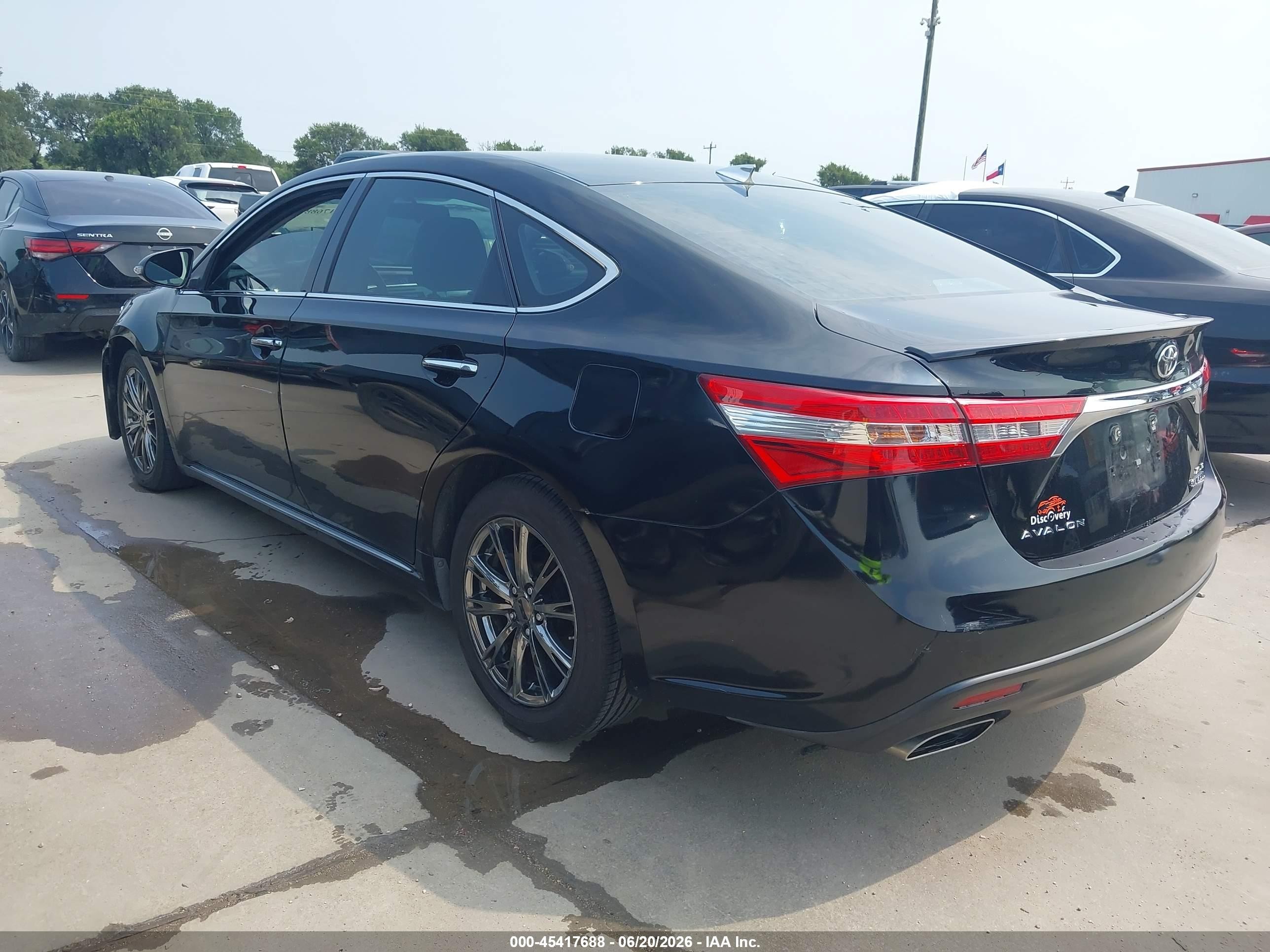 2014 Toyota Avalon Xle Black vin: 4T1BK1EB0EU111307