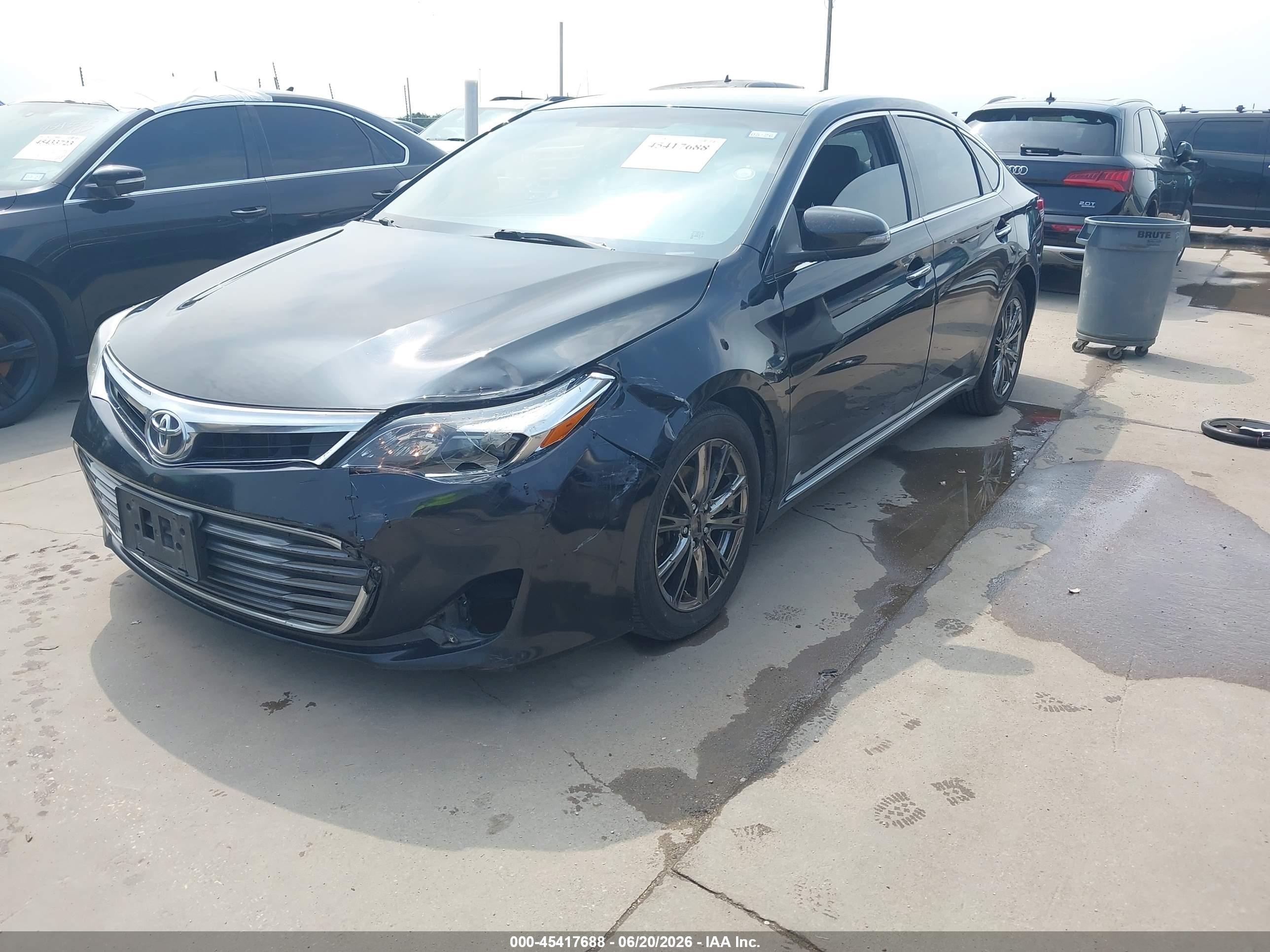 2014 Toyota Avalon Xle Black vin: 4T1BK1EB0EU111307