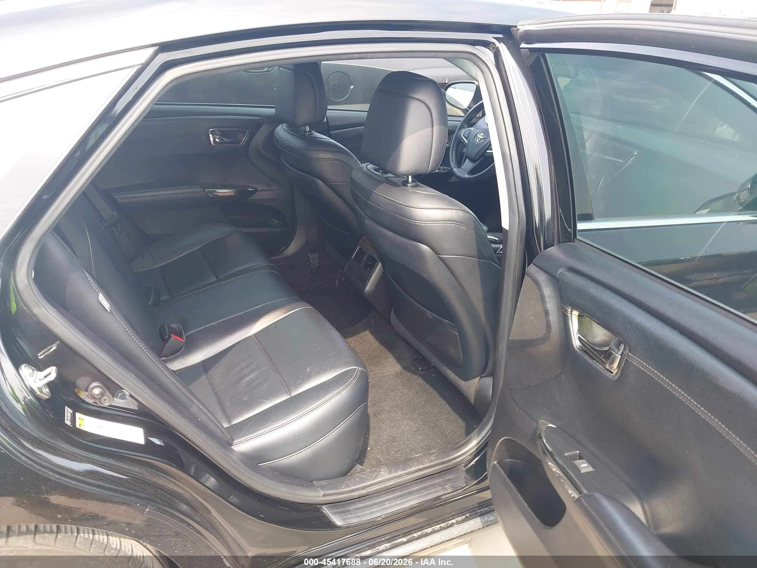 2014 Toyota Avalon Xle Black vin: 4T1BK1EB0EU111307