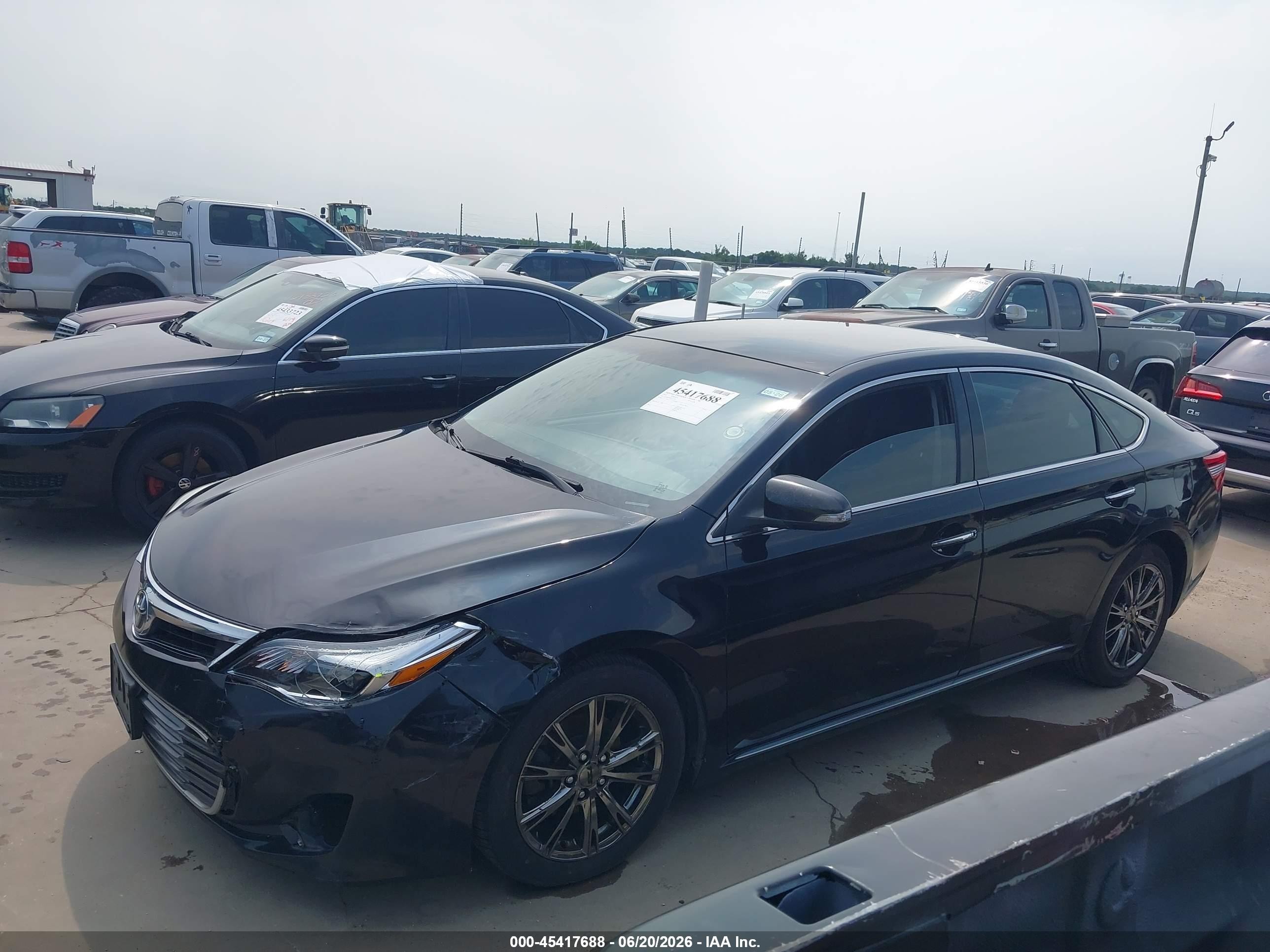 2014 Toyota Avalon Xle Black vin: 4T1BK1EB0EU111307