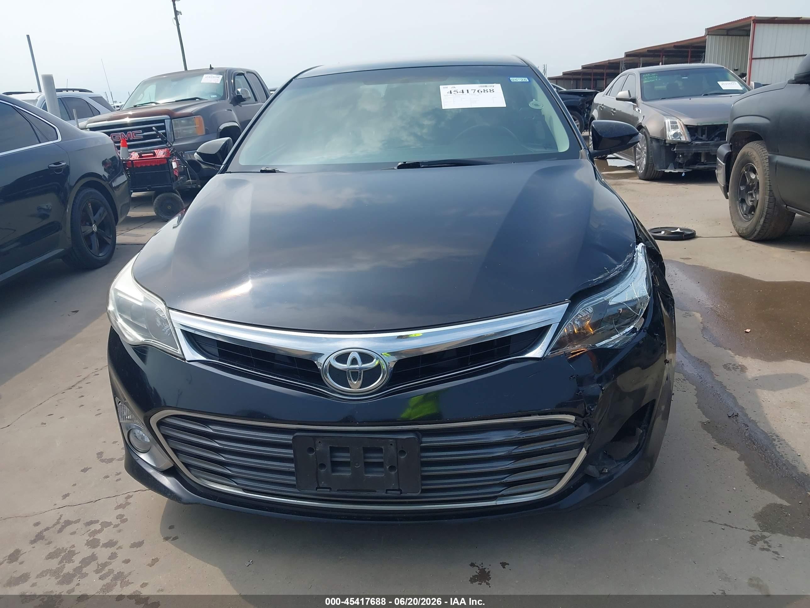 2014 Toyota Avalon Xle Black vin: 4T1BK1EB0EU111307