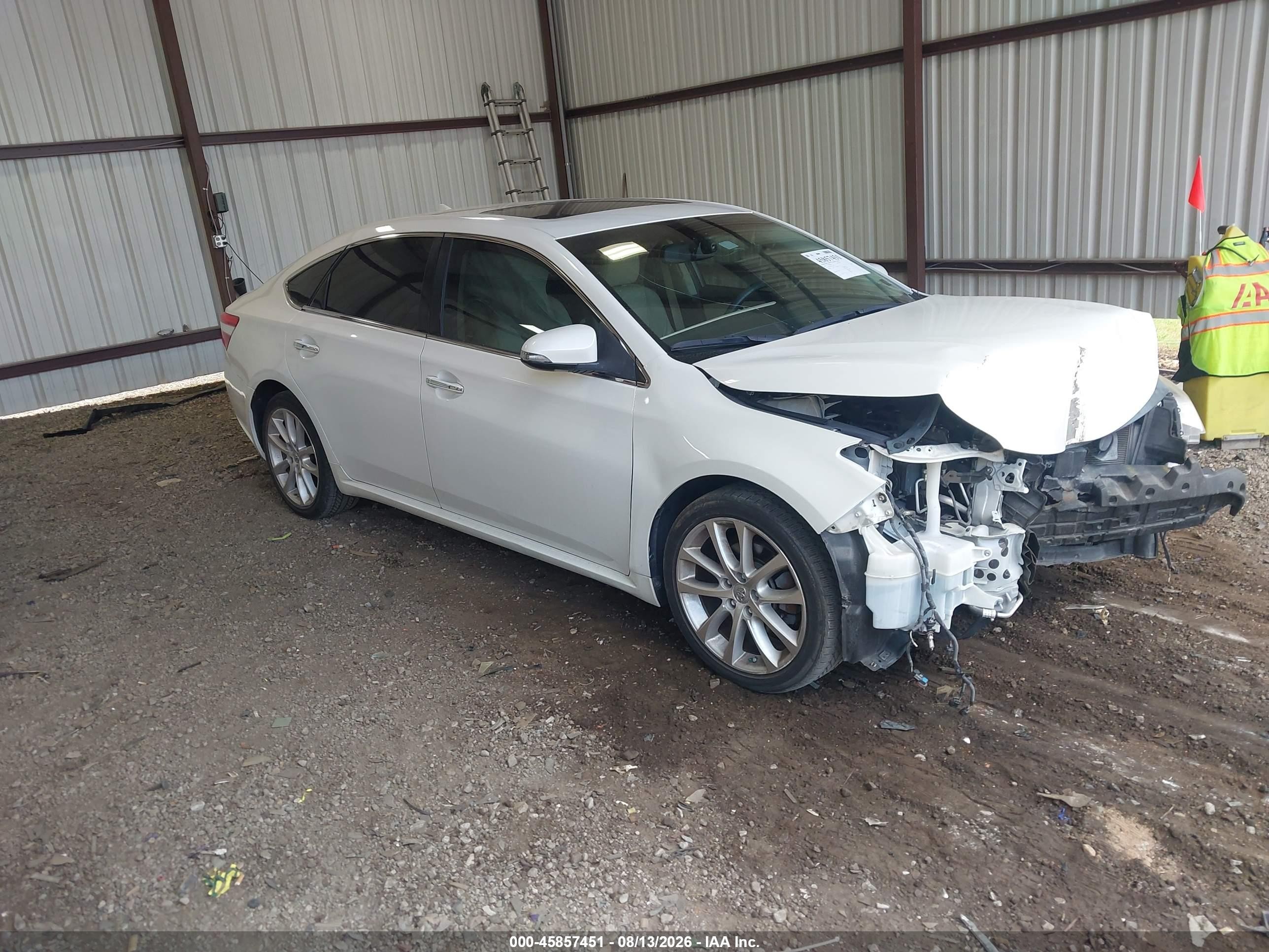 2014 Toyota Avalon Limited White vin: 4T1BK1EB0EU113560
