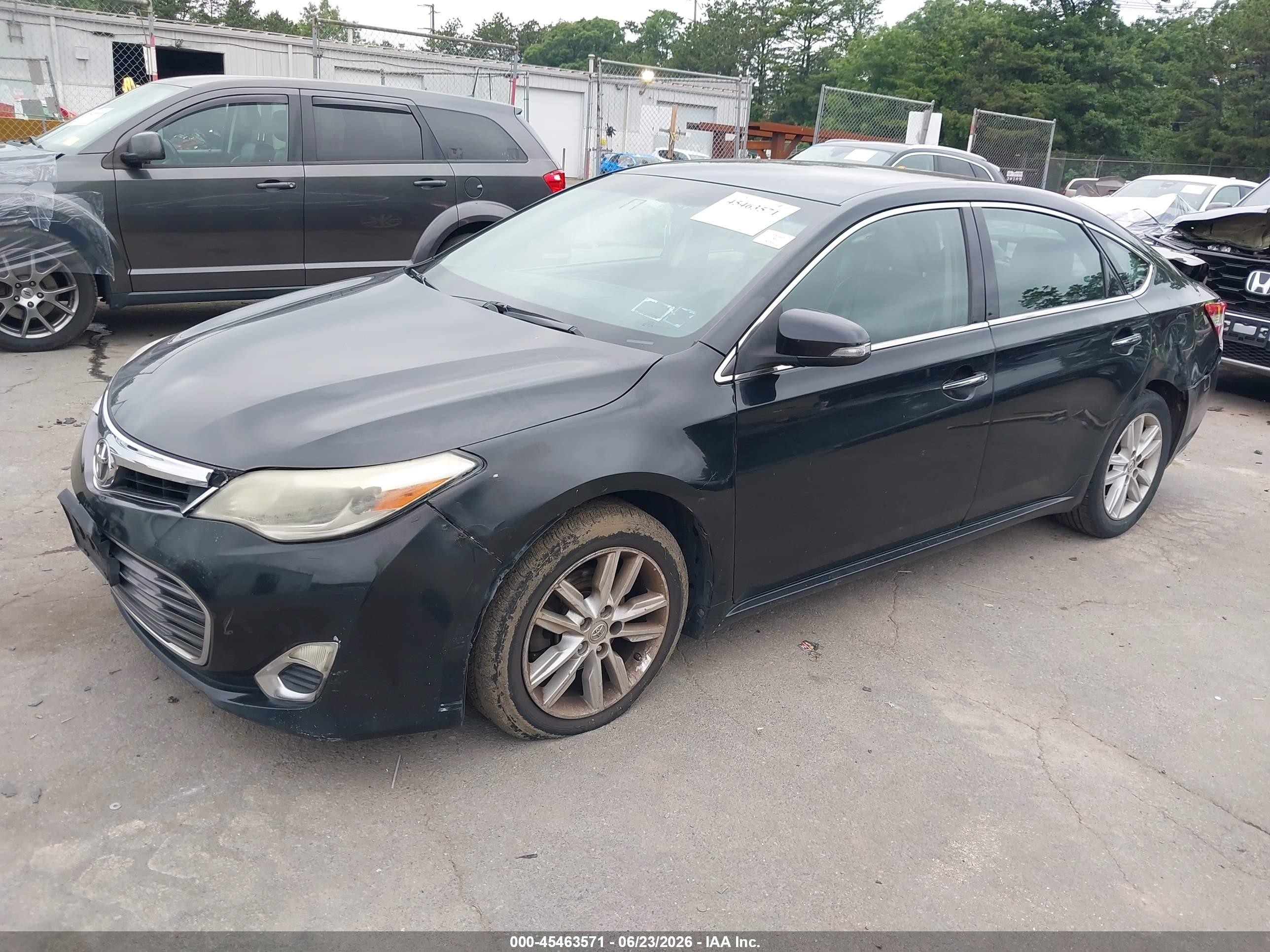 2014 Toyota Avalon Xle Black vin: 4T1BK1EB0EU121786