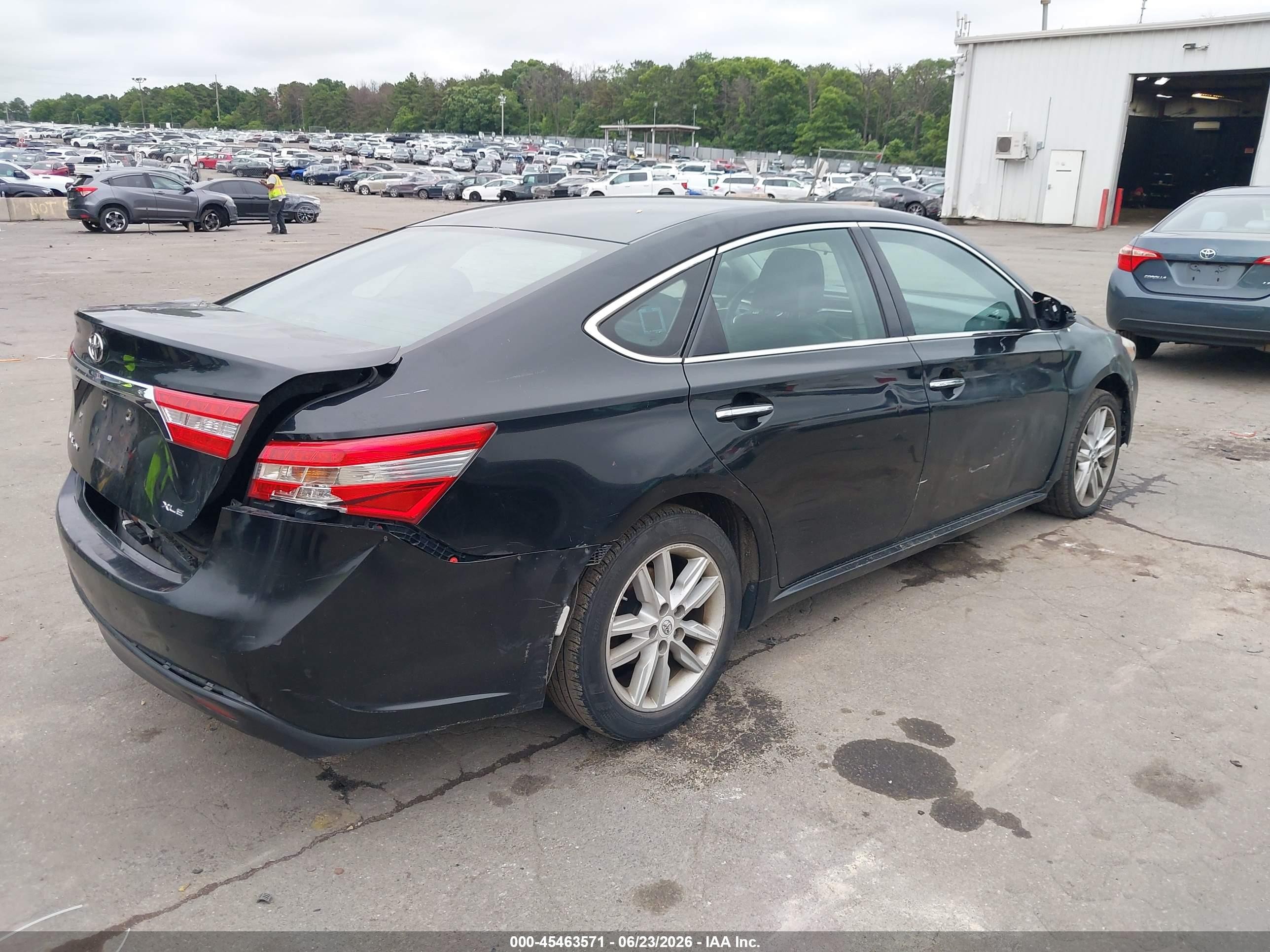 2014 Toyota Avalon Xle Black vin: 4T1BK1EB0EU121786