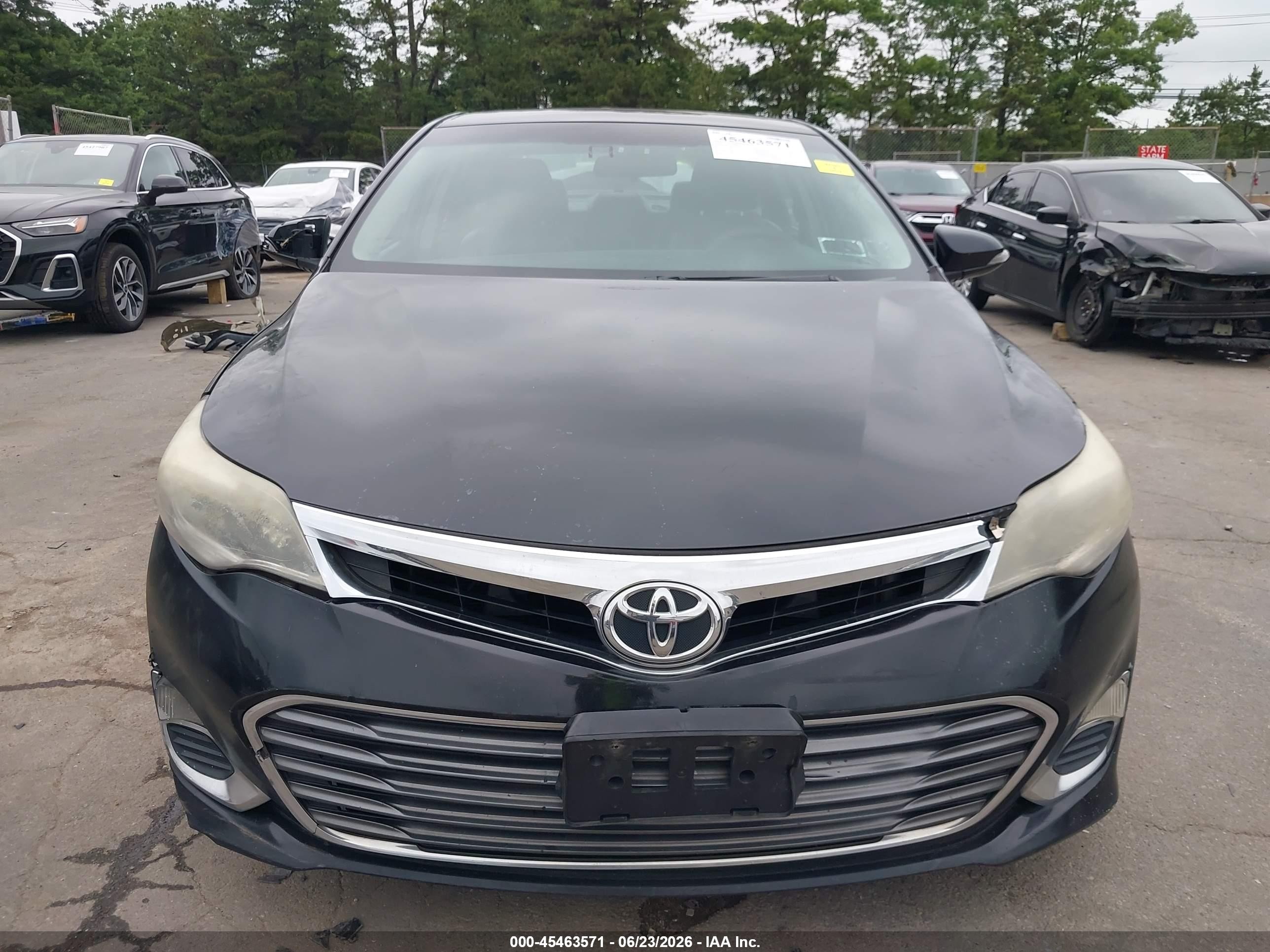 2014 Toyota Avalon Xle Black vin: 4T1BK1EB0EU121786